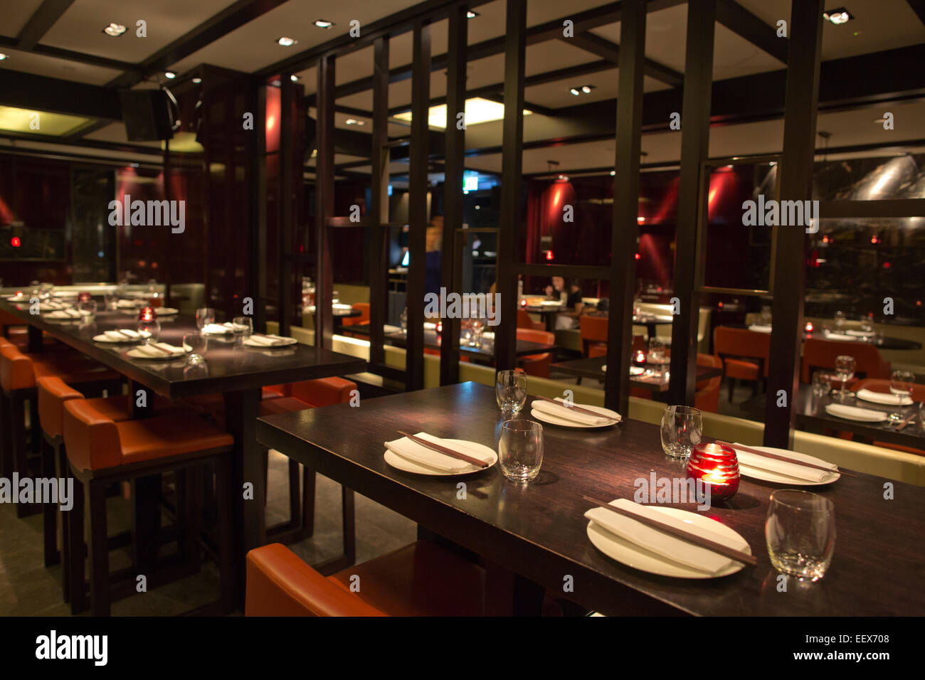 Hakkasan Restaurant Chinesische Kuche Mayfair London Uk Stockfotografie Alamy