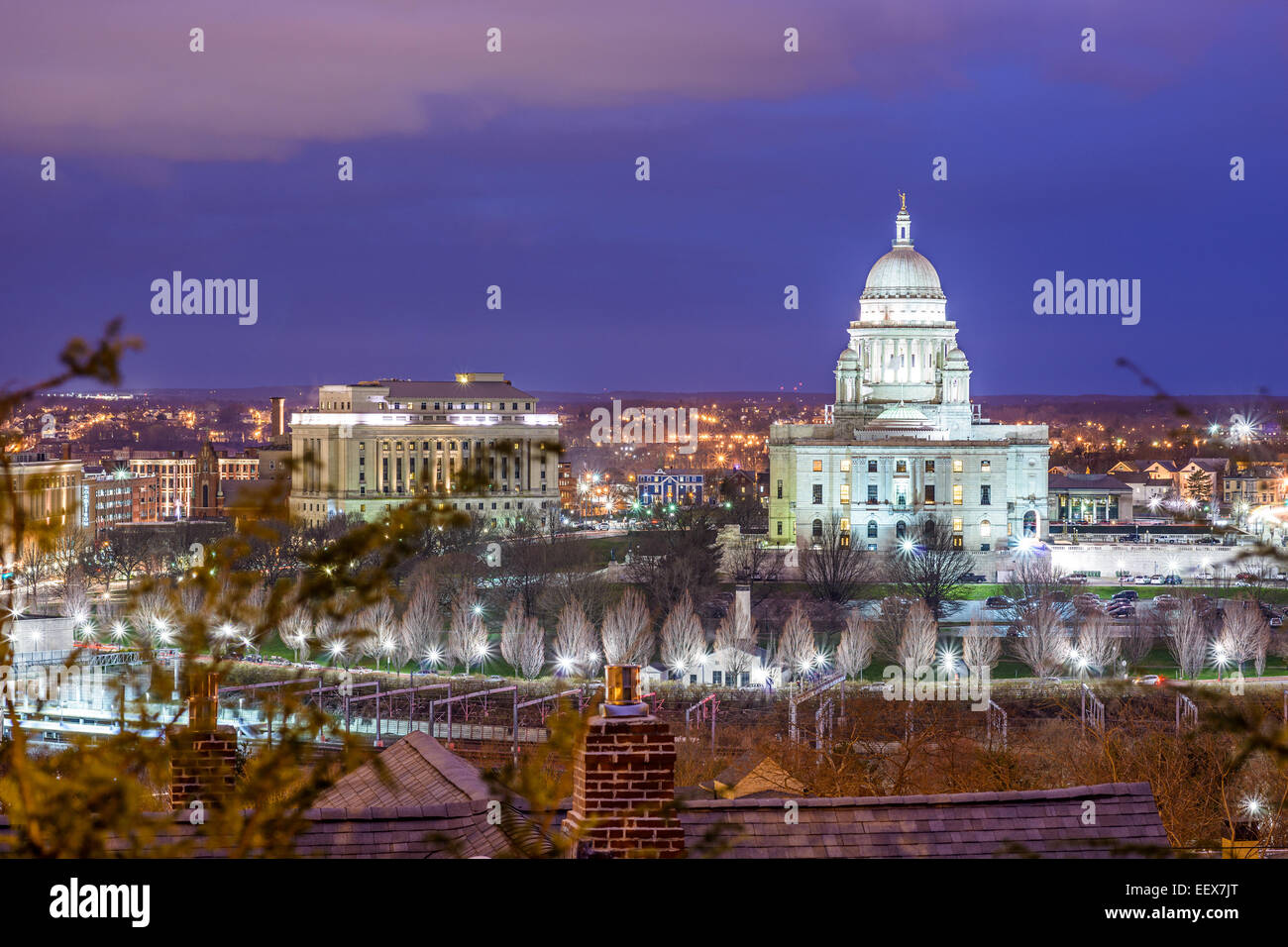 Rhode Island State House in Providence, Rhode Island. Stockfoto