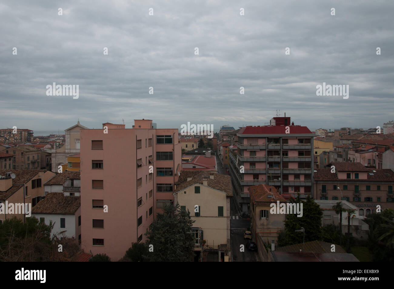 San Benedetto del Tronto Stockfoto