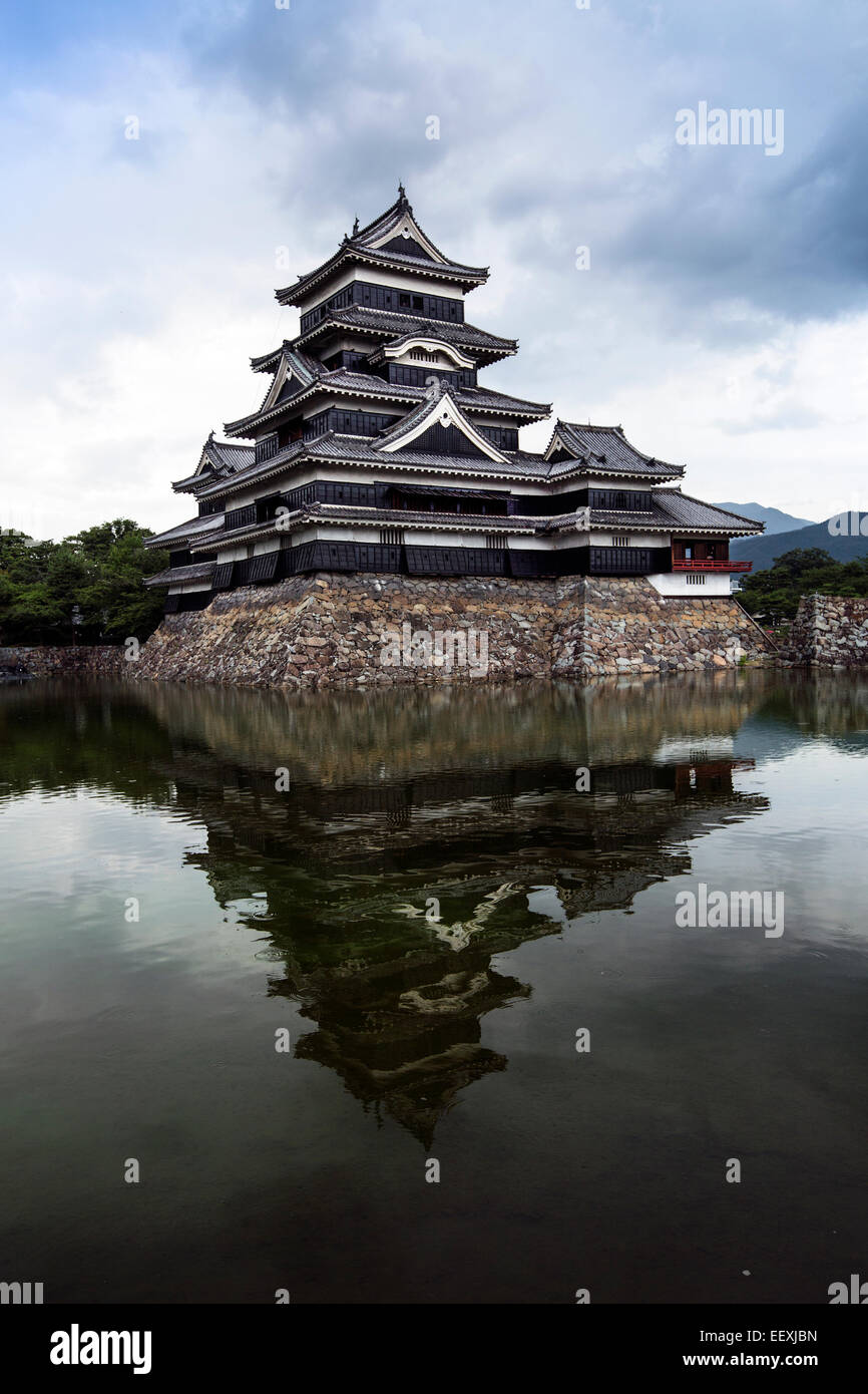 Burg Matsumoto, Japan Stockfoto