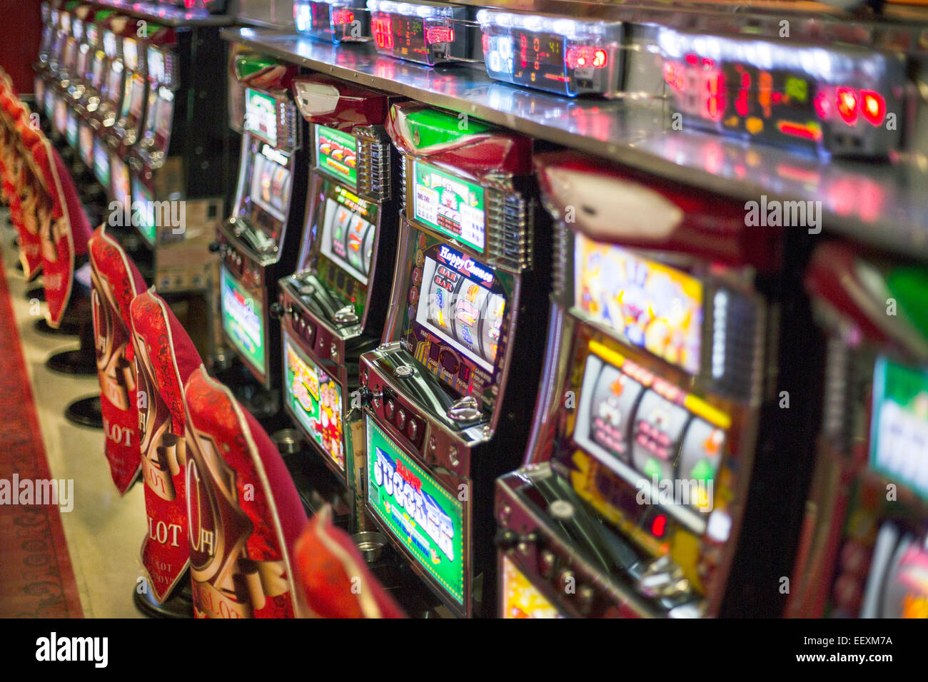 Pachinko-Maschine Stockfoto