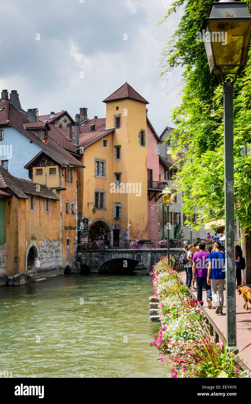 Annecy, Haute-Savoie, Frankreich Stockfoto