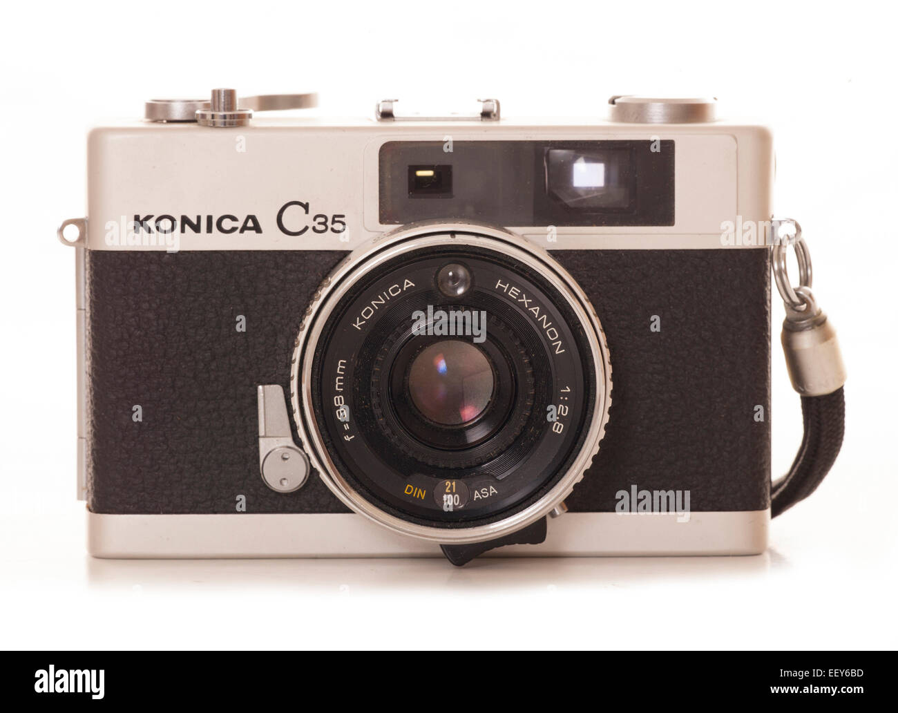 Konica c35 Kamera Film Kamera Ausschnitt Stockfoto