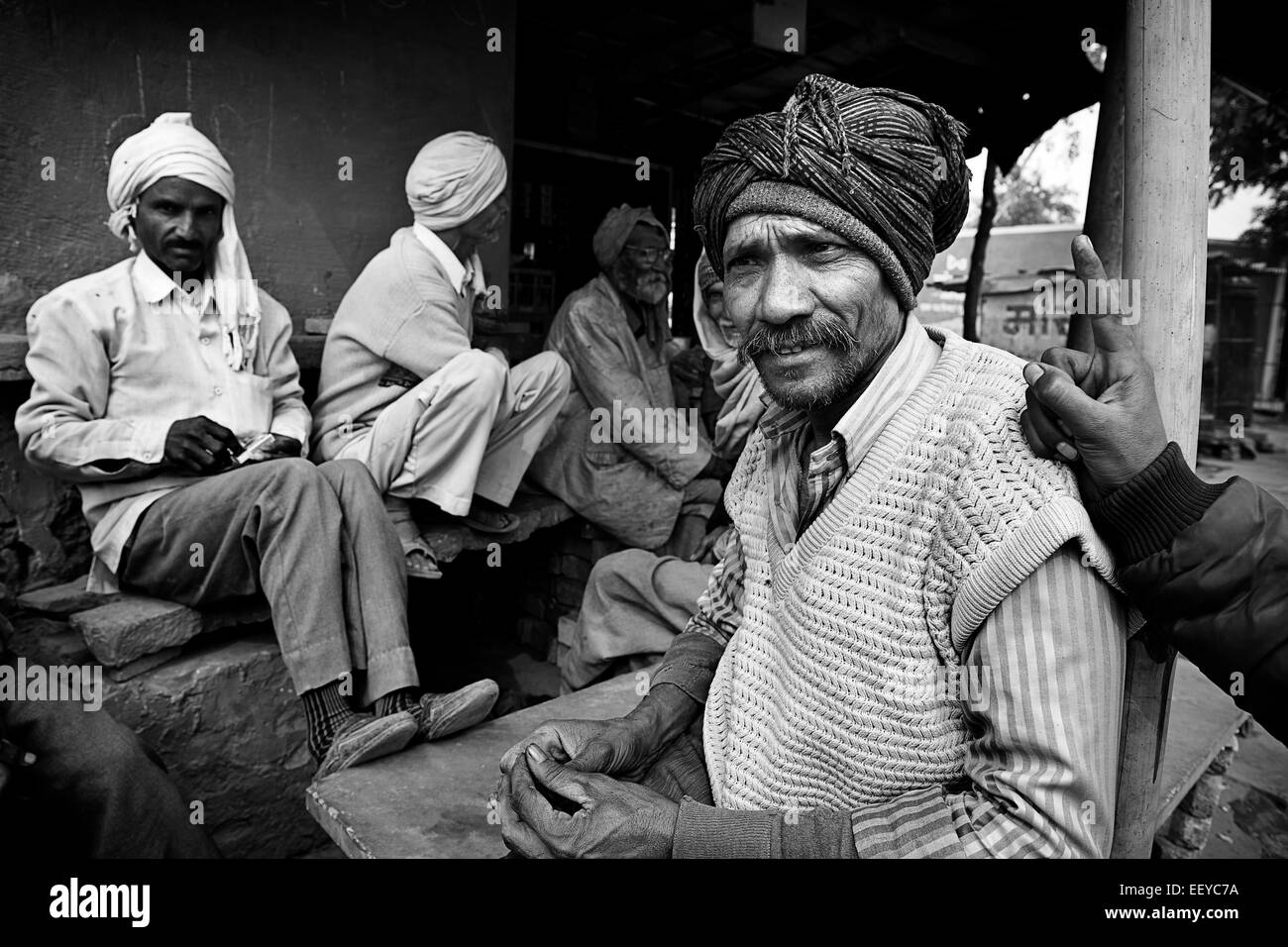 Indien, Uttar Pradesh, Fatehpur Sikri, Alltag Stockfoto