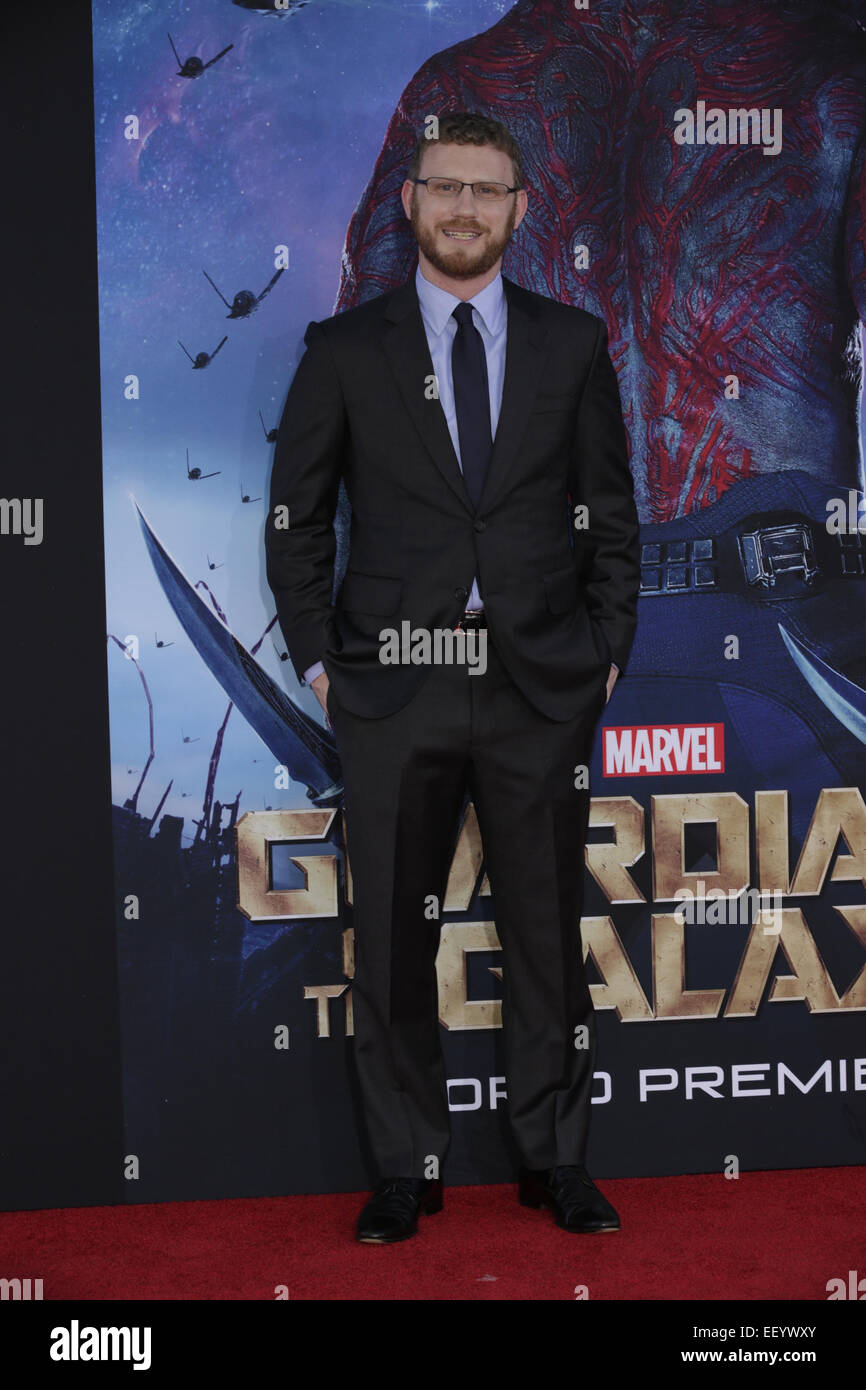 Prominente besuchen die Premiere von Marvels "Guardians Of The Galaxy" im Dolby Theatre in Hollywood.  Mitwirkende: Jonathan Schwartz wo: Los Angeles, California, Vereinigte Staaten von Amerika bei: 21. Juli 2014 Stockfoto