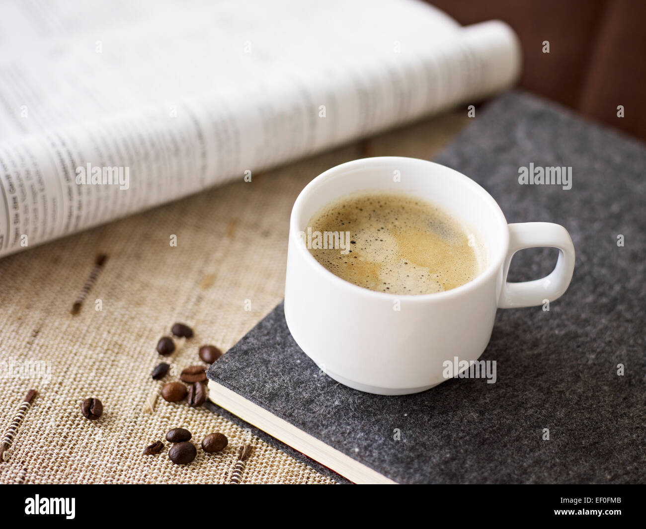 Tasse Kaffee Stockfoto
