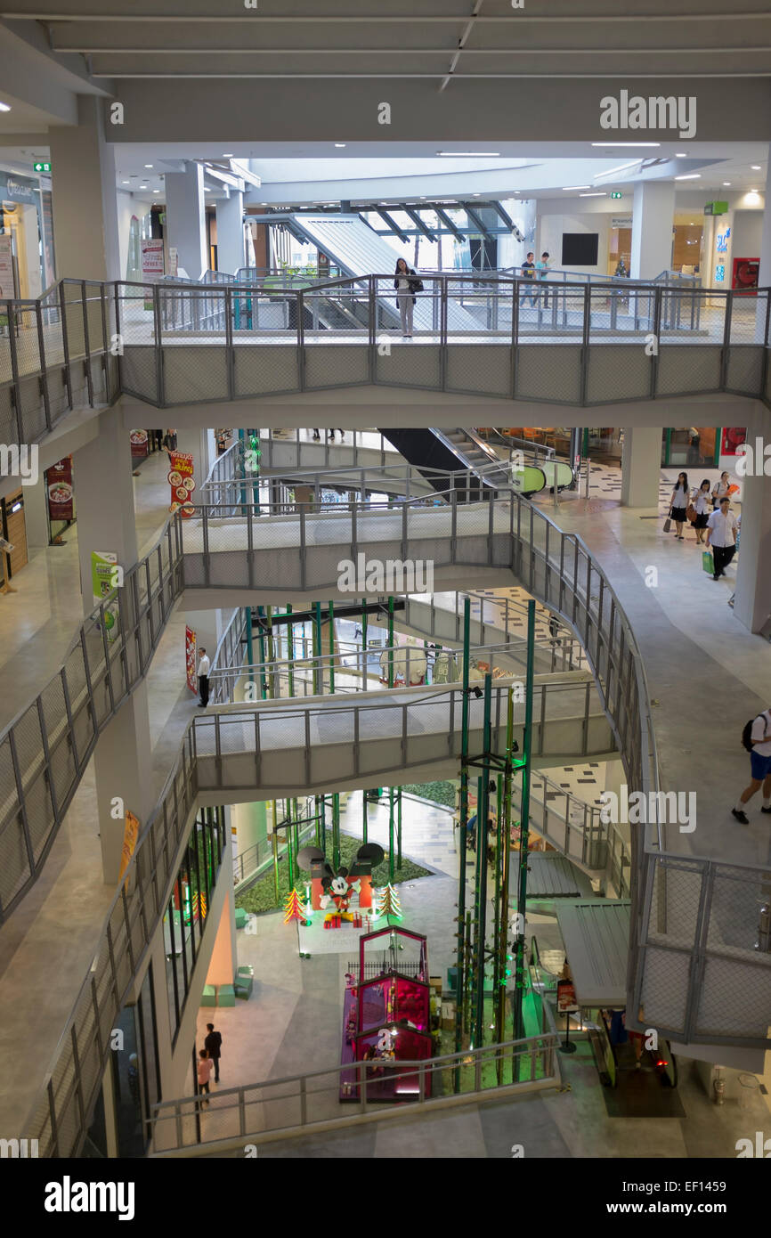 Siam Square ein Einkaufszentrum oder Mall in Bangkok Thailand Stockfoto