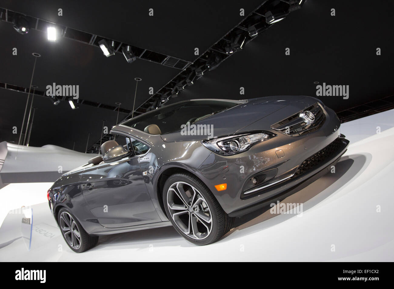 Detroit, Michigan - der Buick Cascadia auf dem Display auf der North American International Auto Show. Stockfoto
