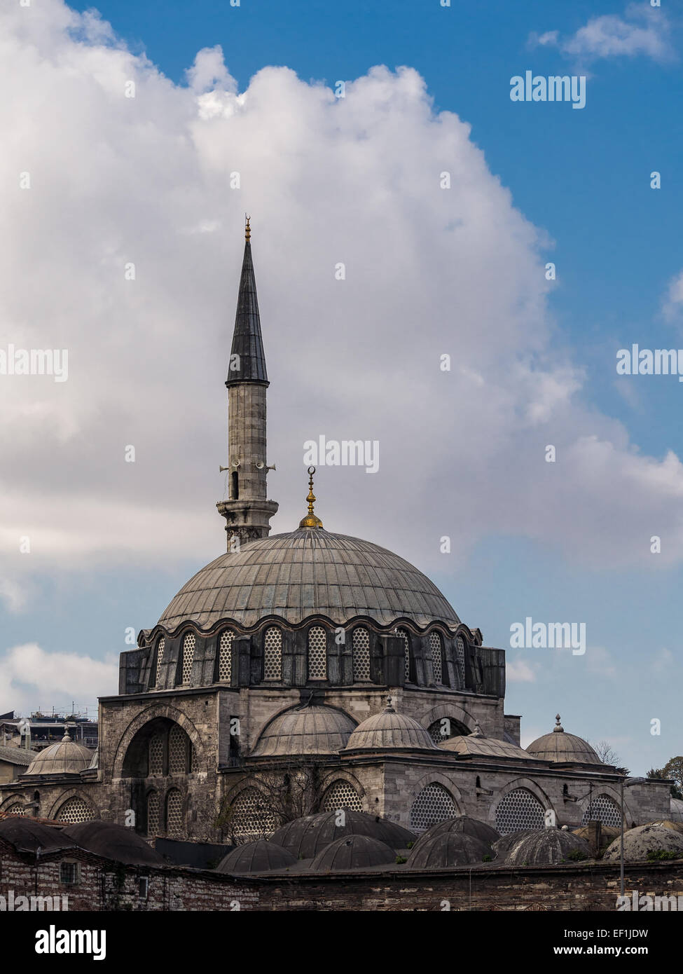 Eine Moschee in Istanbul (Türkei). Stockfoto