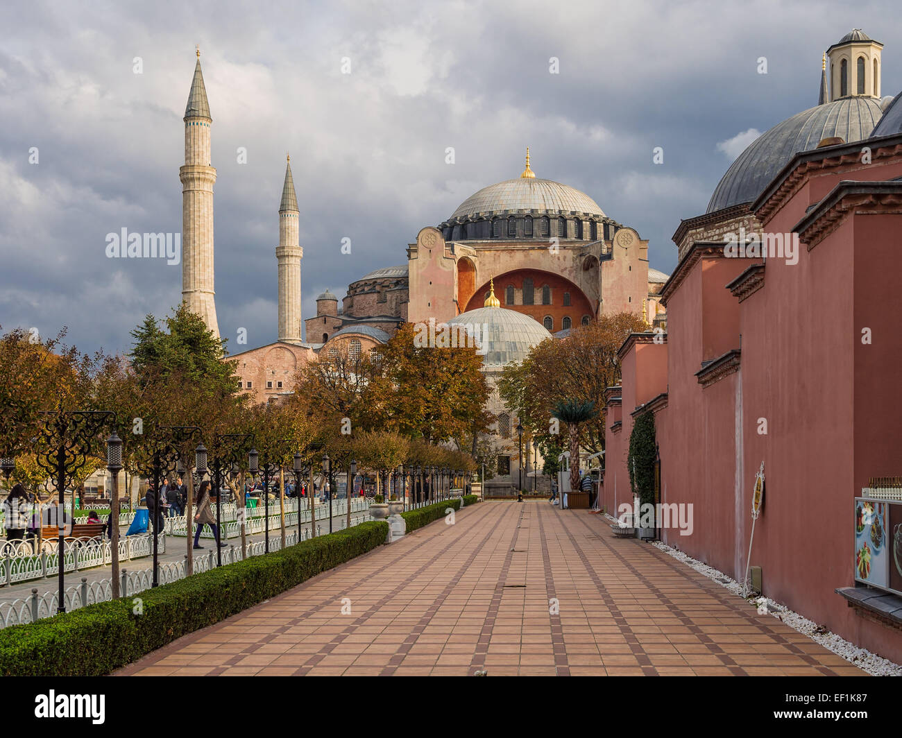 Hagia Sophia in Istanbul (Türkei). Stockfoto
