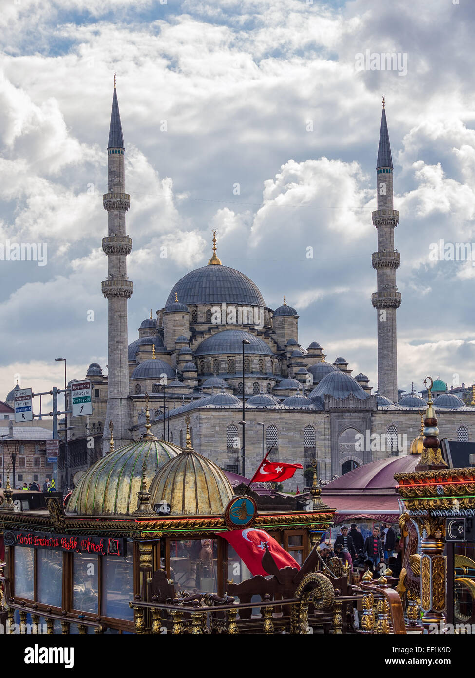 Eine Moschee in Istanbul (Türkei) Stockfoto
