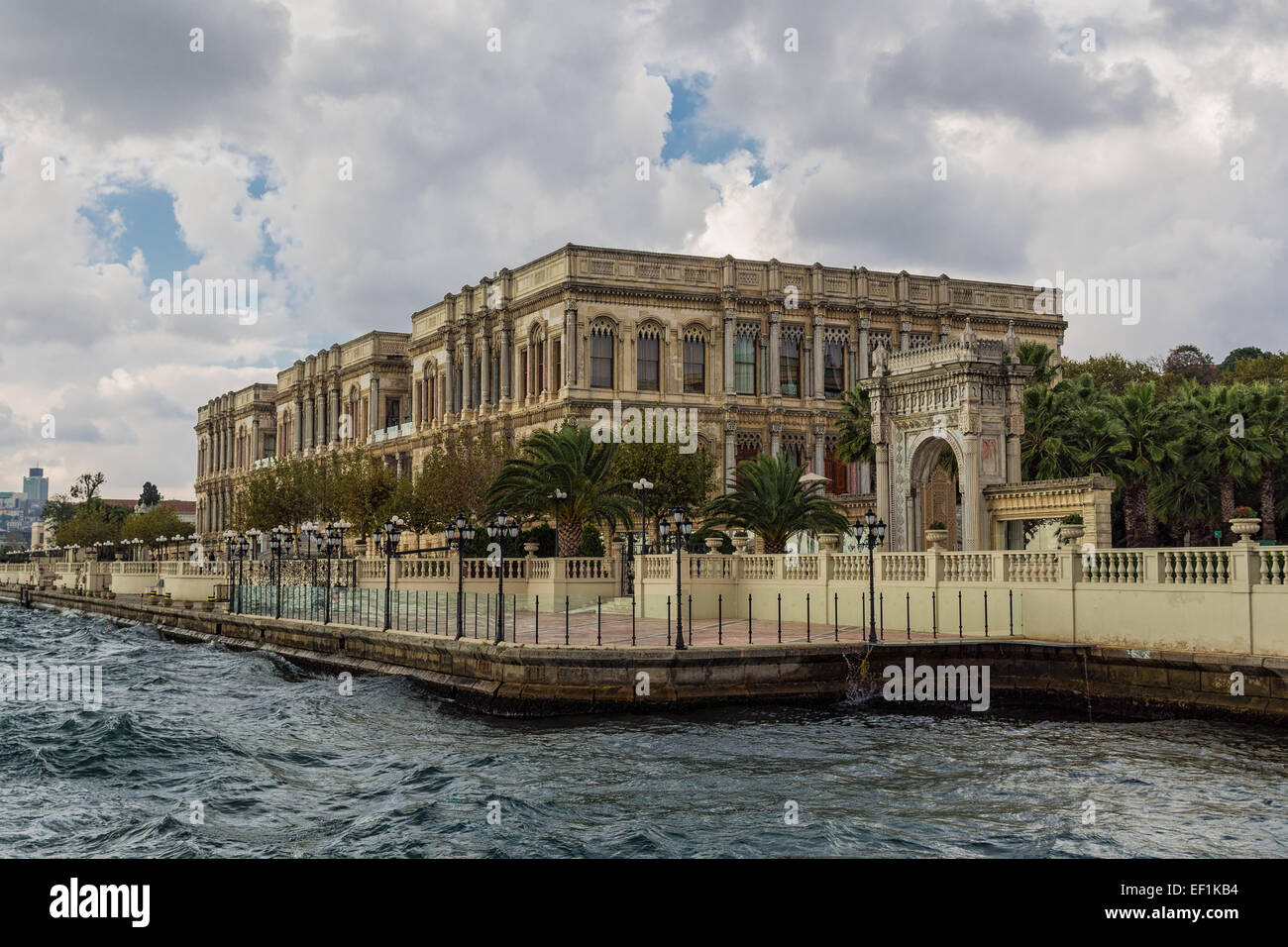 Ein Palast in Istanbul (Türkei) Stockfoto