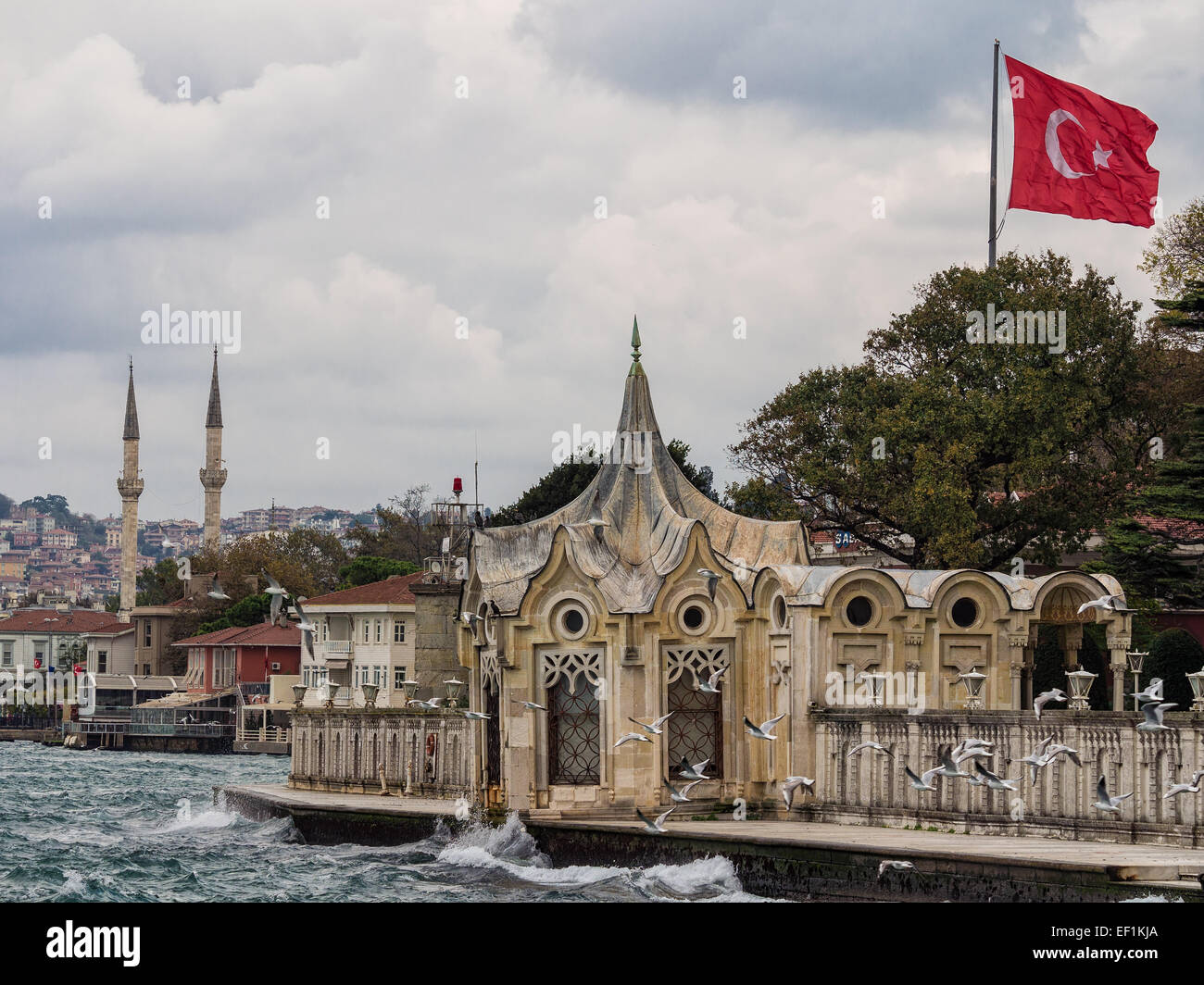 Ein Palast in Istanbul (Türkei) Stockfoto