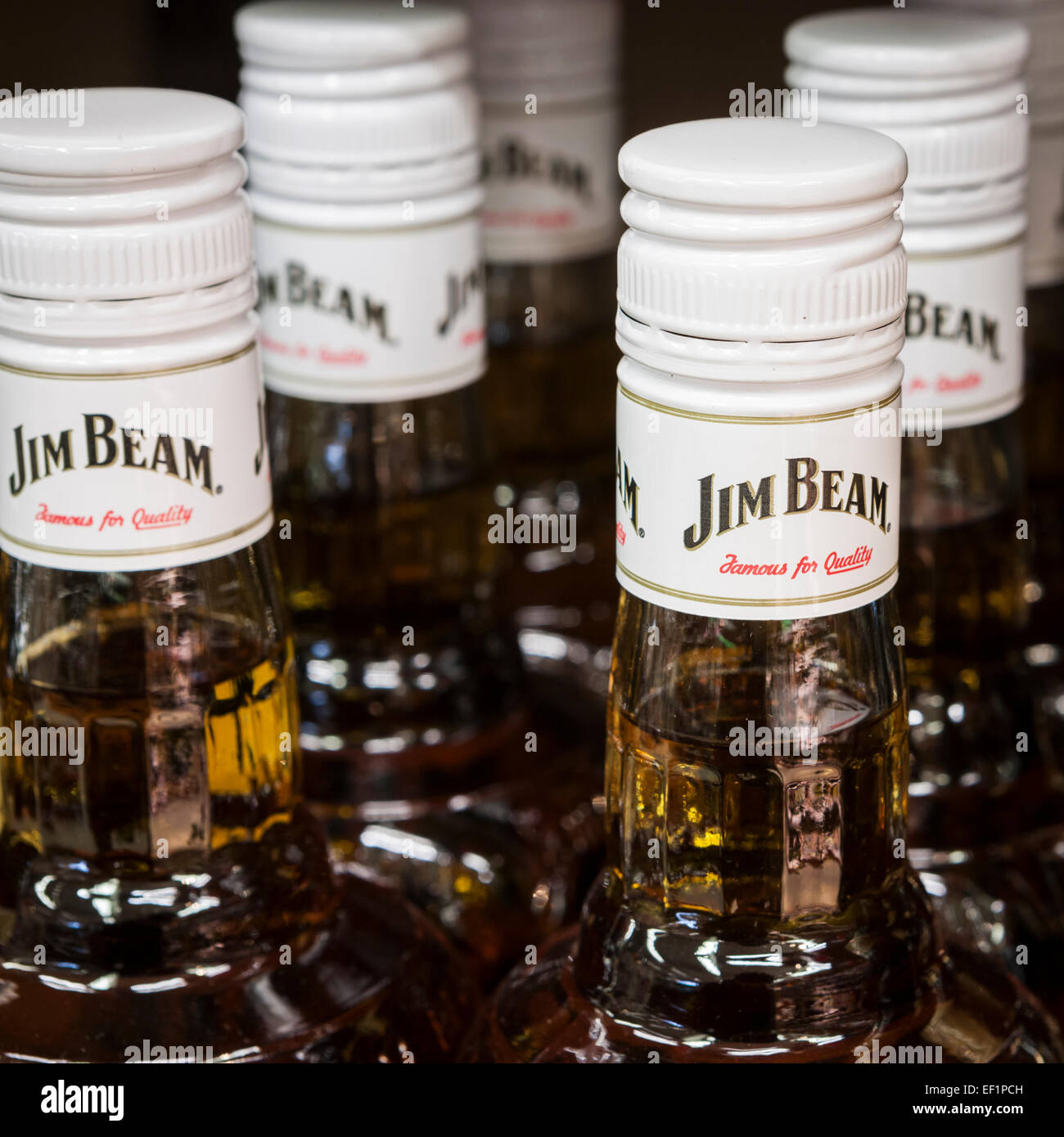 Jim Beam Stockfoto