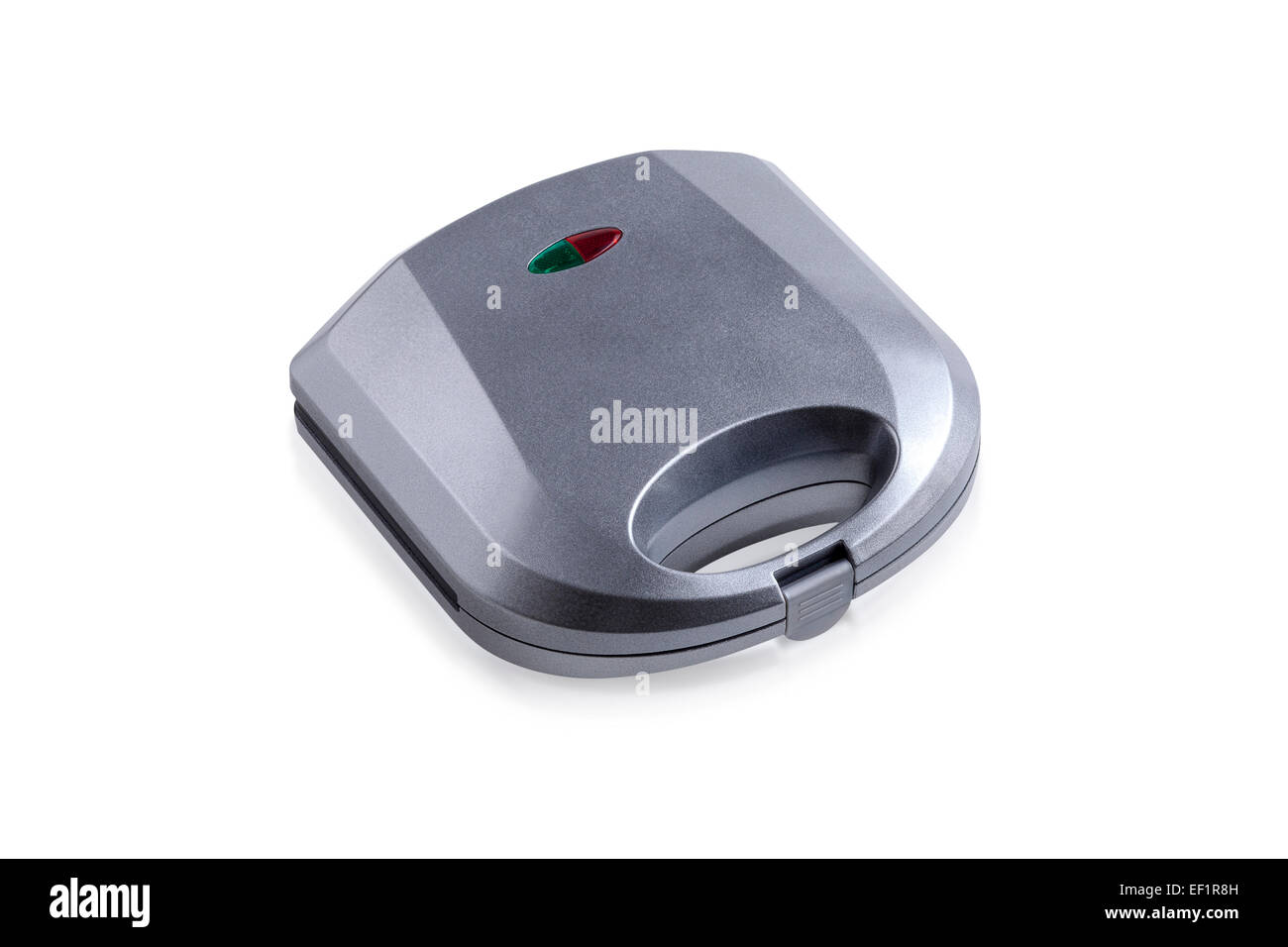 Electric Sandwich Maker Maschine auf weißem Hintergrund Stockfoto