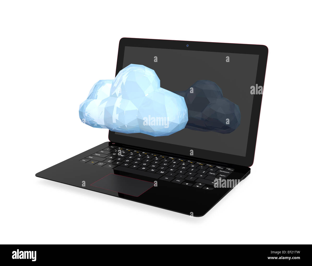Cloud-computing Technologiekonzept Stockfoto