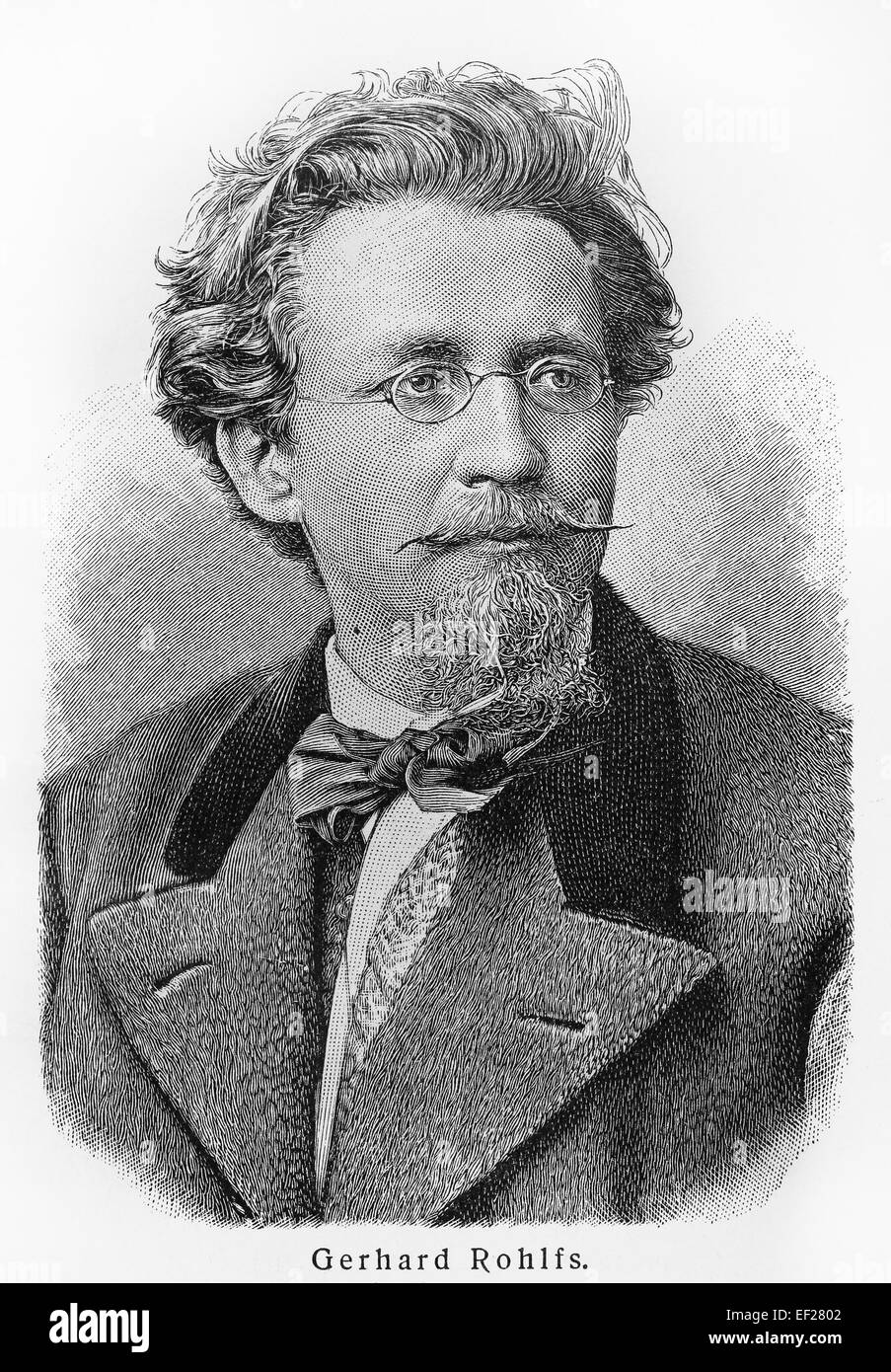 Friedrich Gerhard Rohlfs Stockfoto