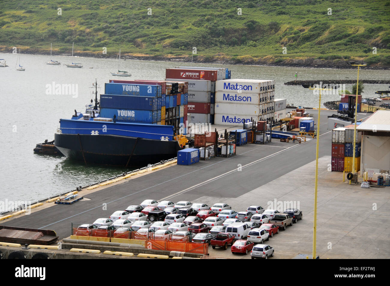 Containers ship loading Fotos und Bildmaterial in hoher Auflösung Alamy