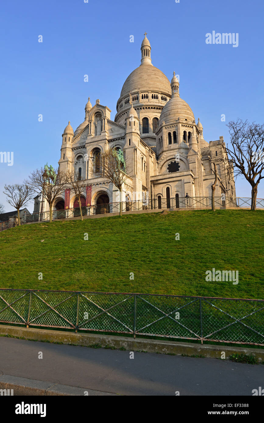 Basilika de Sacré Coeur, Montmartre, 10. Arrondissement, Paris, Frankreich Stockfoto