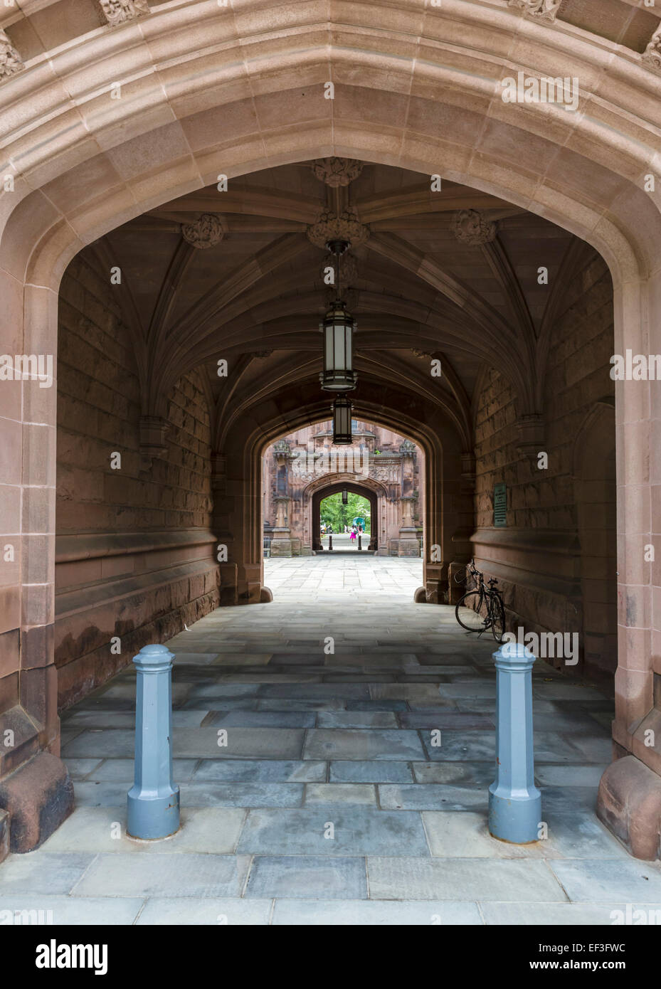 Torbögen in Pyne Osthalle, Princeton University, Princeton, New Jersey, USA Stockfoto