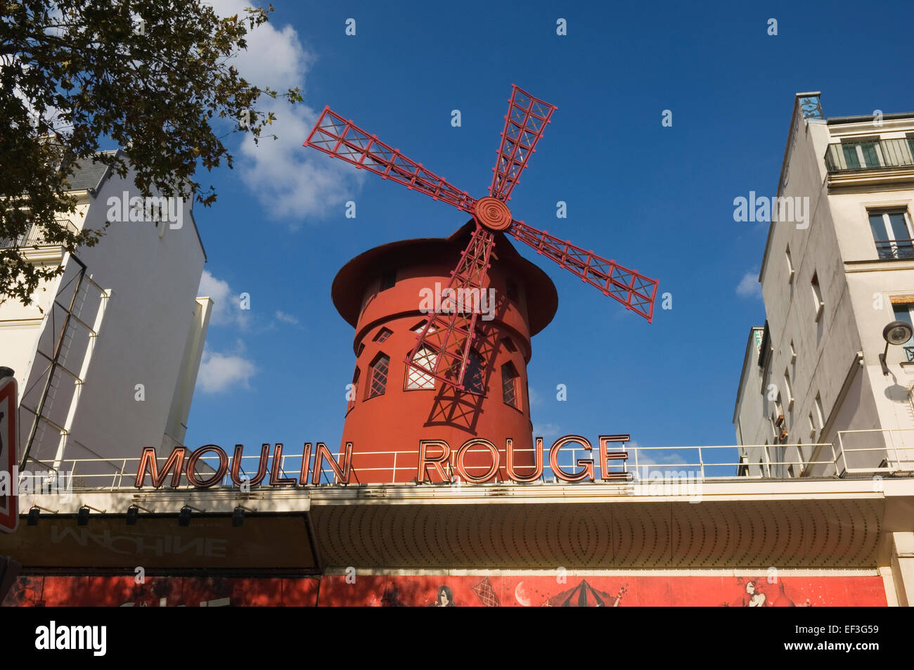 Moulin Rouge, Paris, Frankreich. Stockfoto
