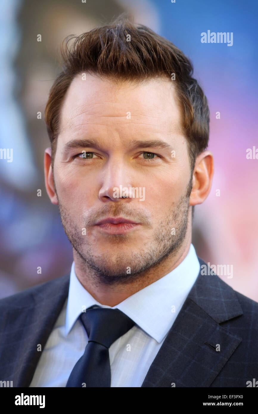 UK-Premiere von "Guardians of the Galaxy" anlässlich des Reiches Kino - Ankünfte: Chris Pratt wo: London, Vereinigtes Königreich bei: 24. Juli 2013 Stockfoto