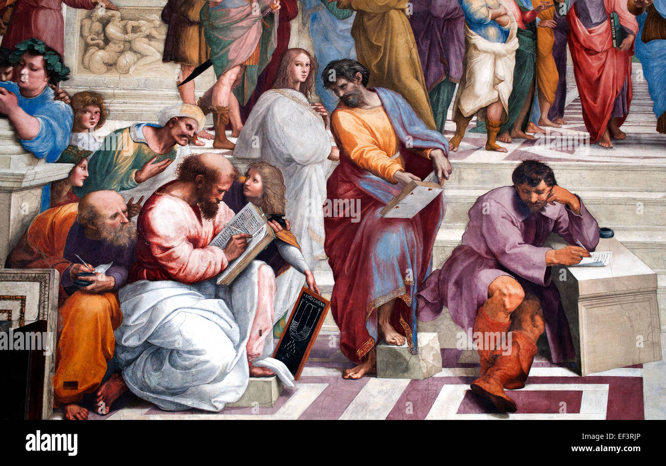 la scuola di atene raffaello