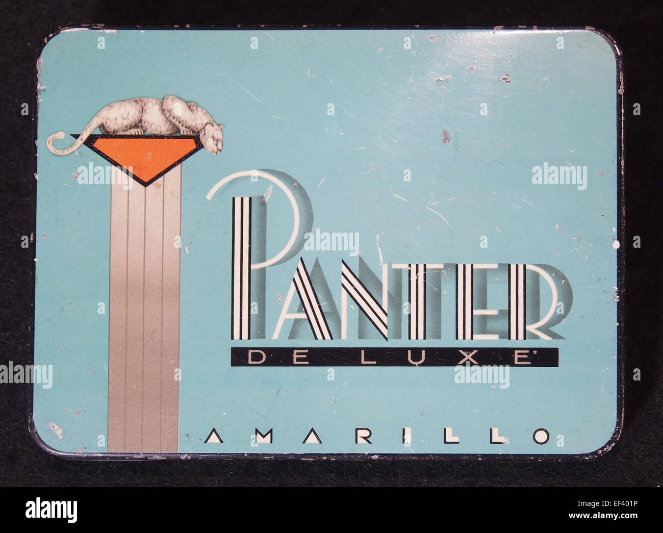 Der Panter de luxe Amarillo Sigaren, Foto 1 Stockfoto