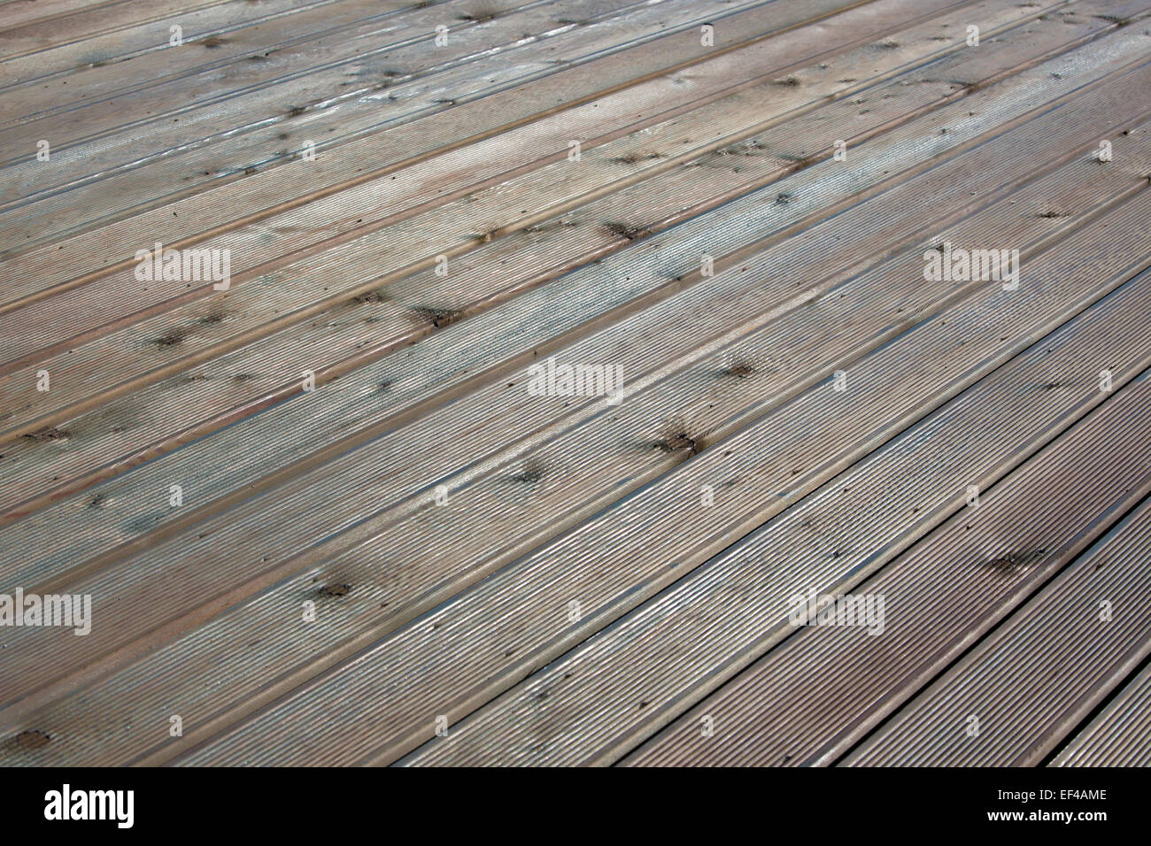 Holzboden abstrakten Hintergrund. Gestreifte Muster mit diagonalen Streifen. Stockfoto