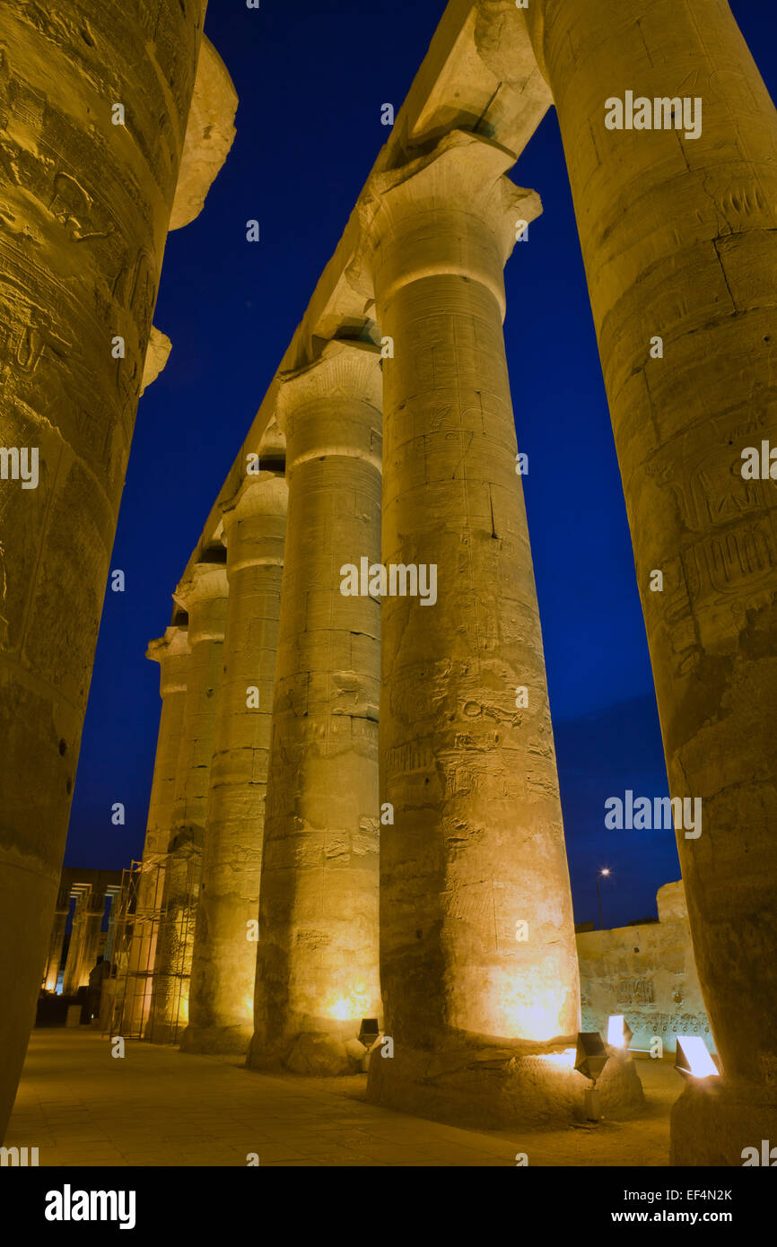 Luxor-Tempel Stockfoto