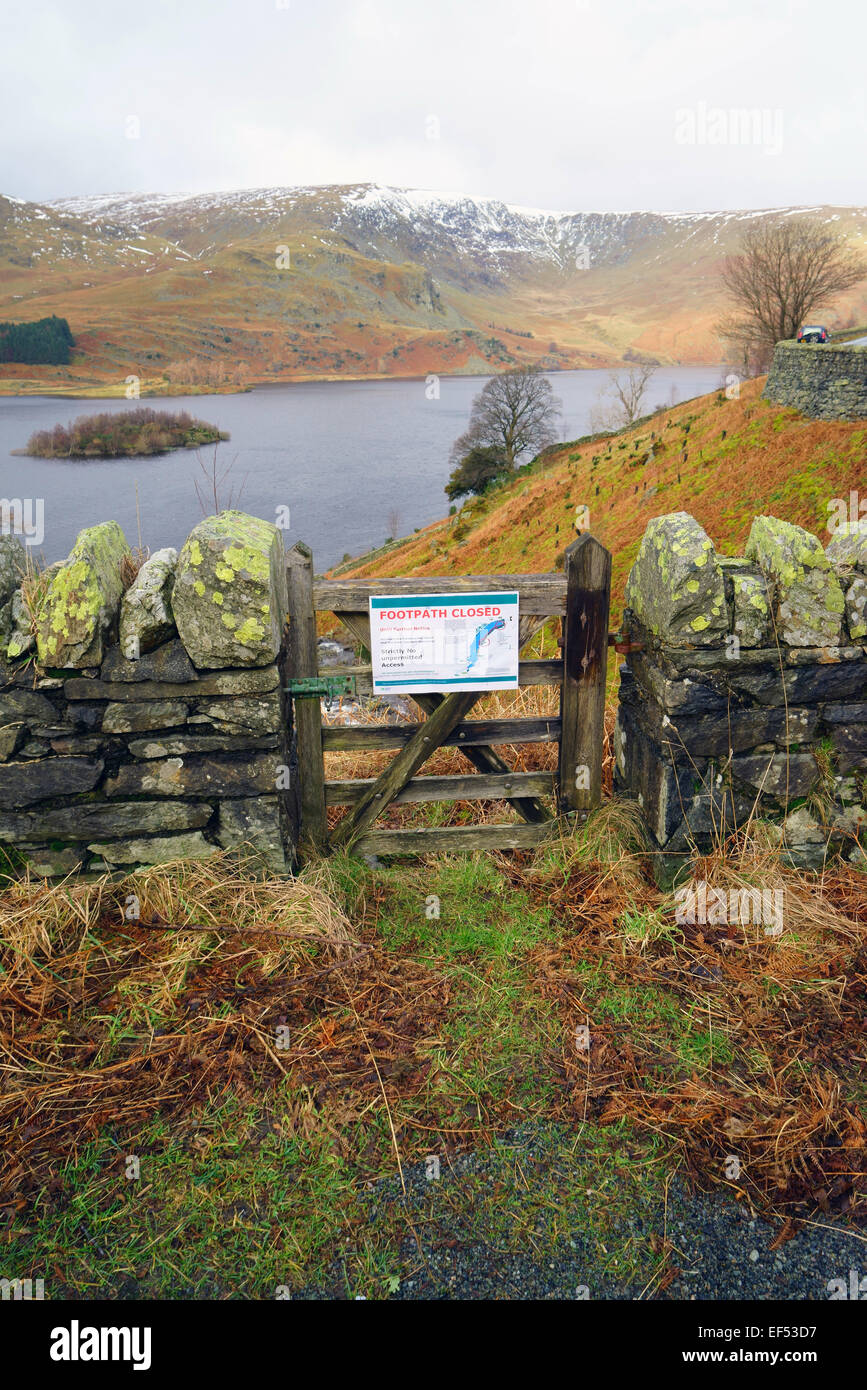 Haweswater im Lake District National Park, Cumbria Stockfoto