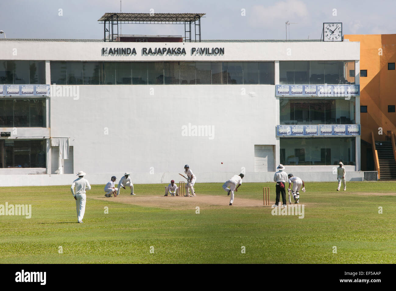 Galle Cricketplatz. Galle, Sri Lanka.Sri Lanka Stockfoto