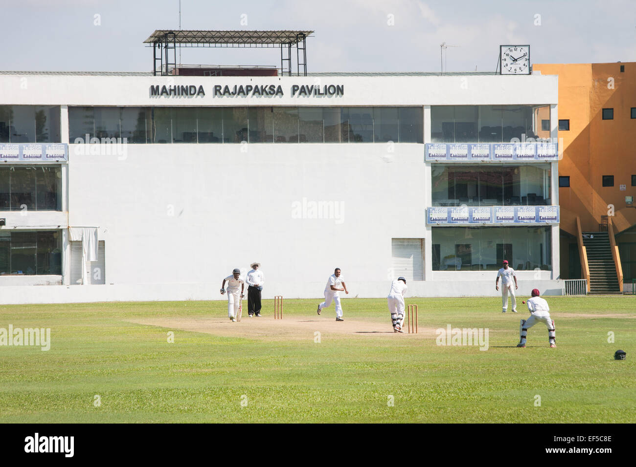 Galle Cricketplatz. Galle, Sri Lanka.Sri Lanka Stockfoto