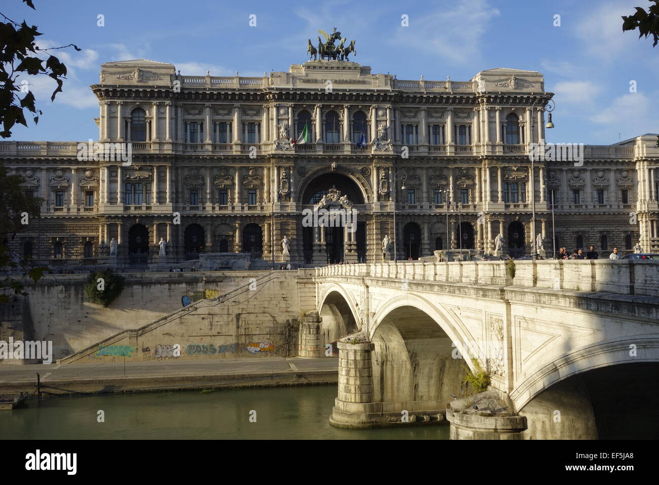 Palazzo di Giustizia (Justizpalast) Rom Italien Stockfoto