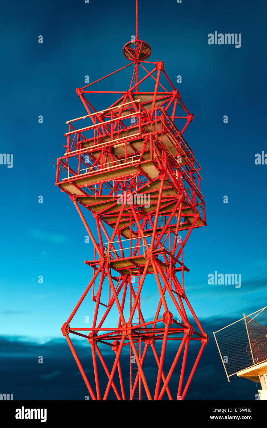 Scheveningen-Turm Stockfoto