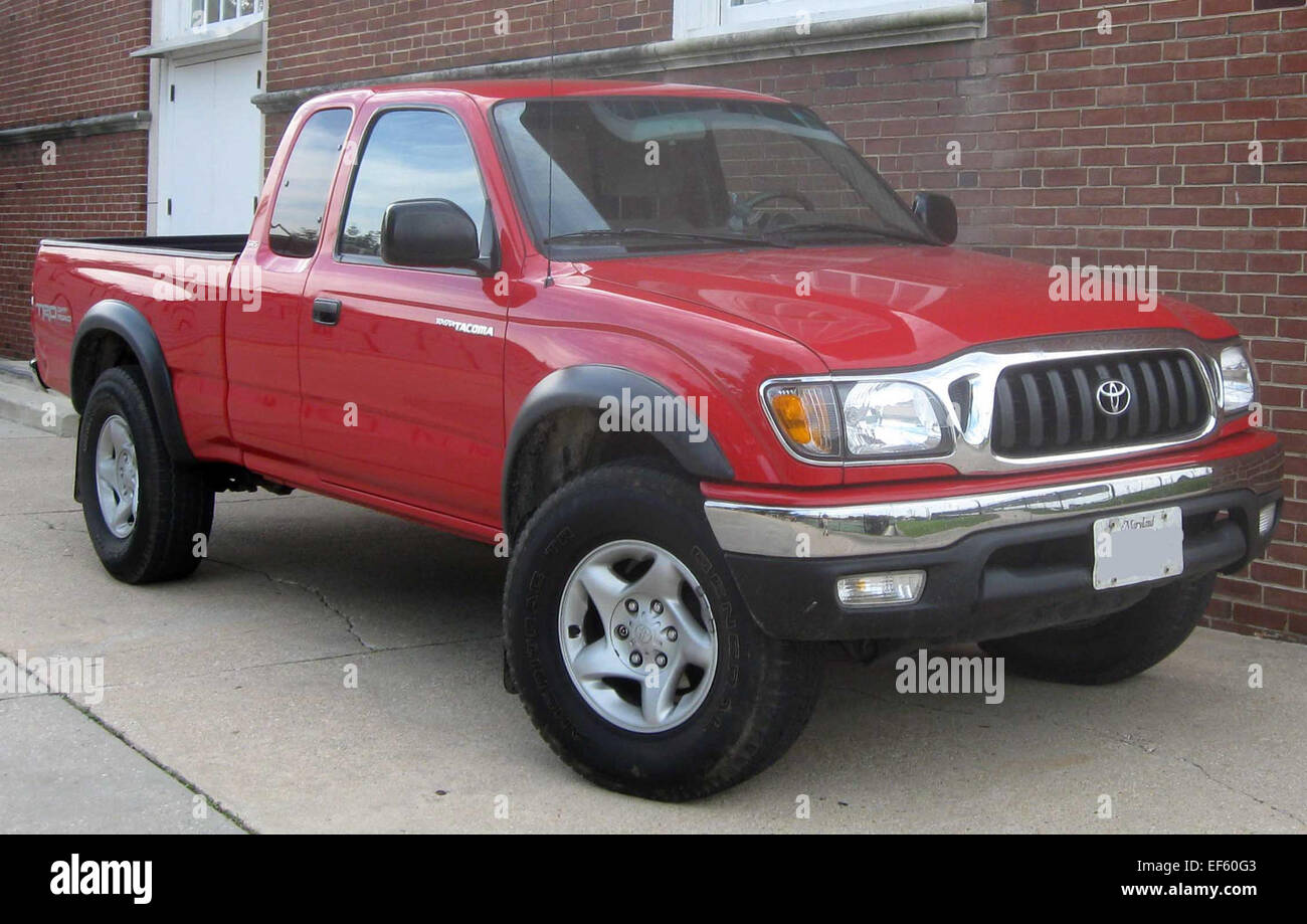 01 04 Toyota Tacoma TRD Ext Stockfoto