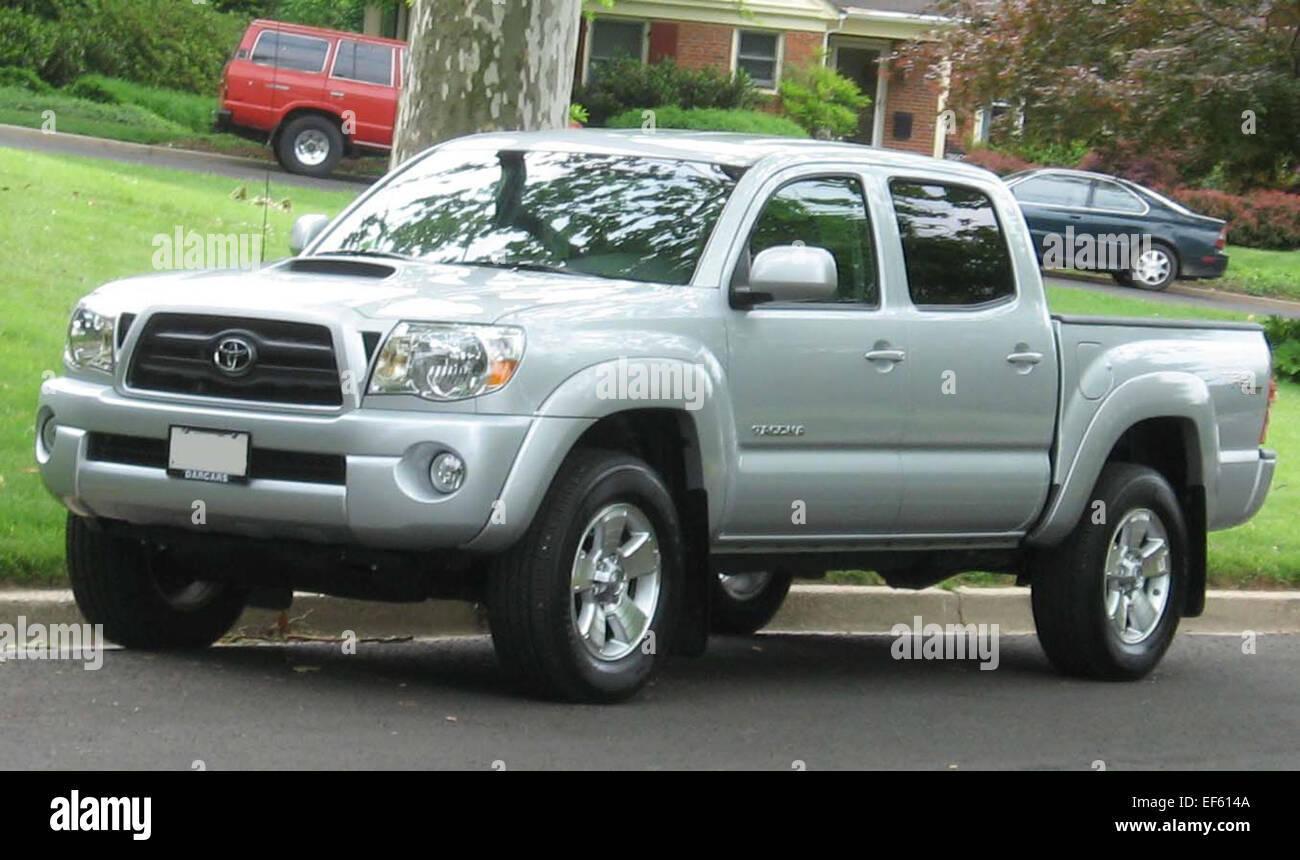 05 07 Toyota Tacoma Doppelkabine TRD Stockfoto