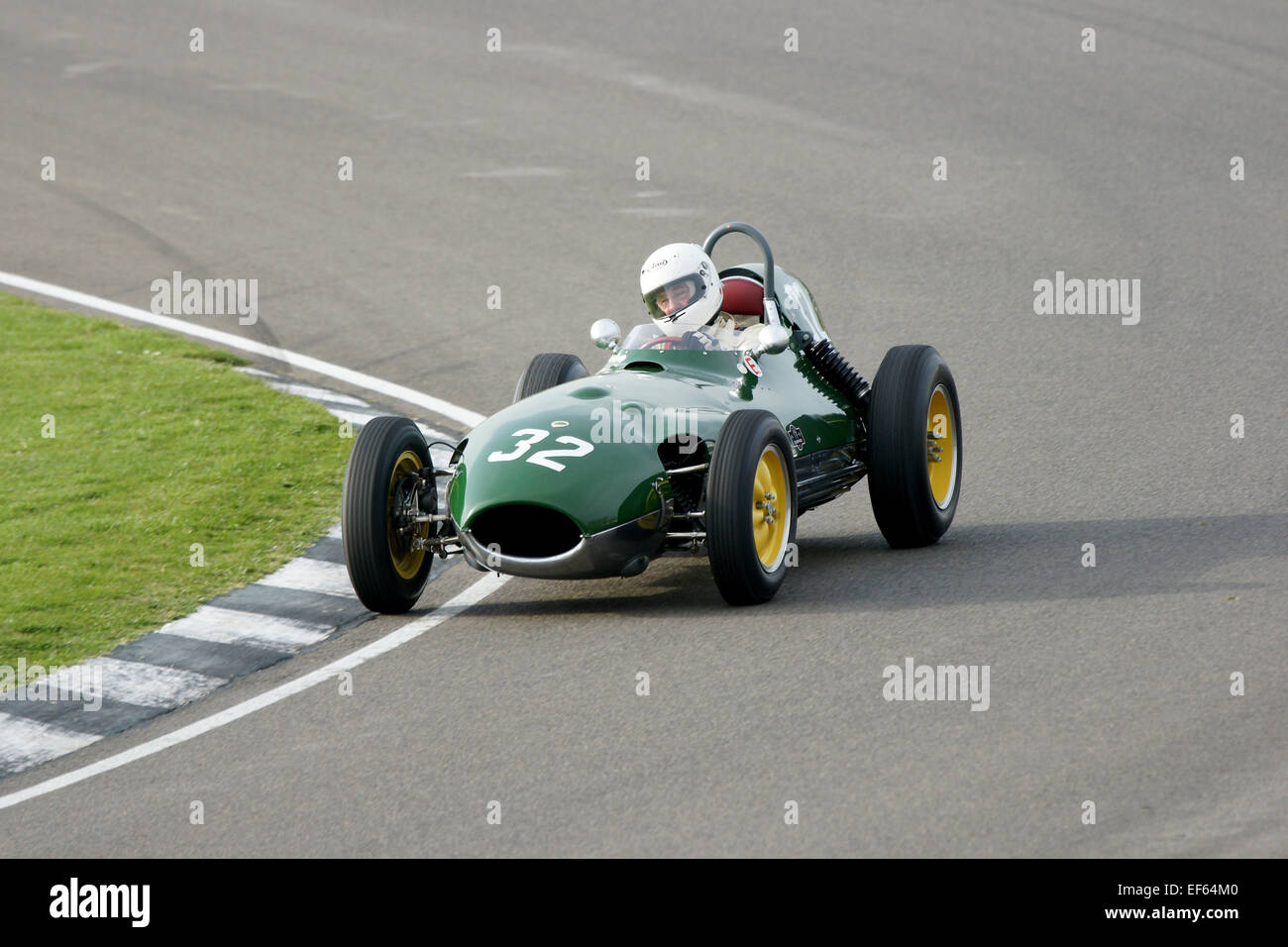 Lotus-Climax 16 Rennwagen Stockfoto