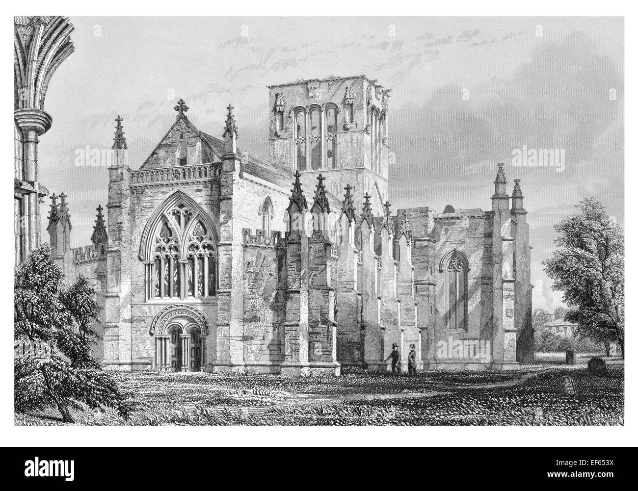 1852 St. Marien Pfarrkirche Haddington East Lothian Stockfoto