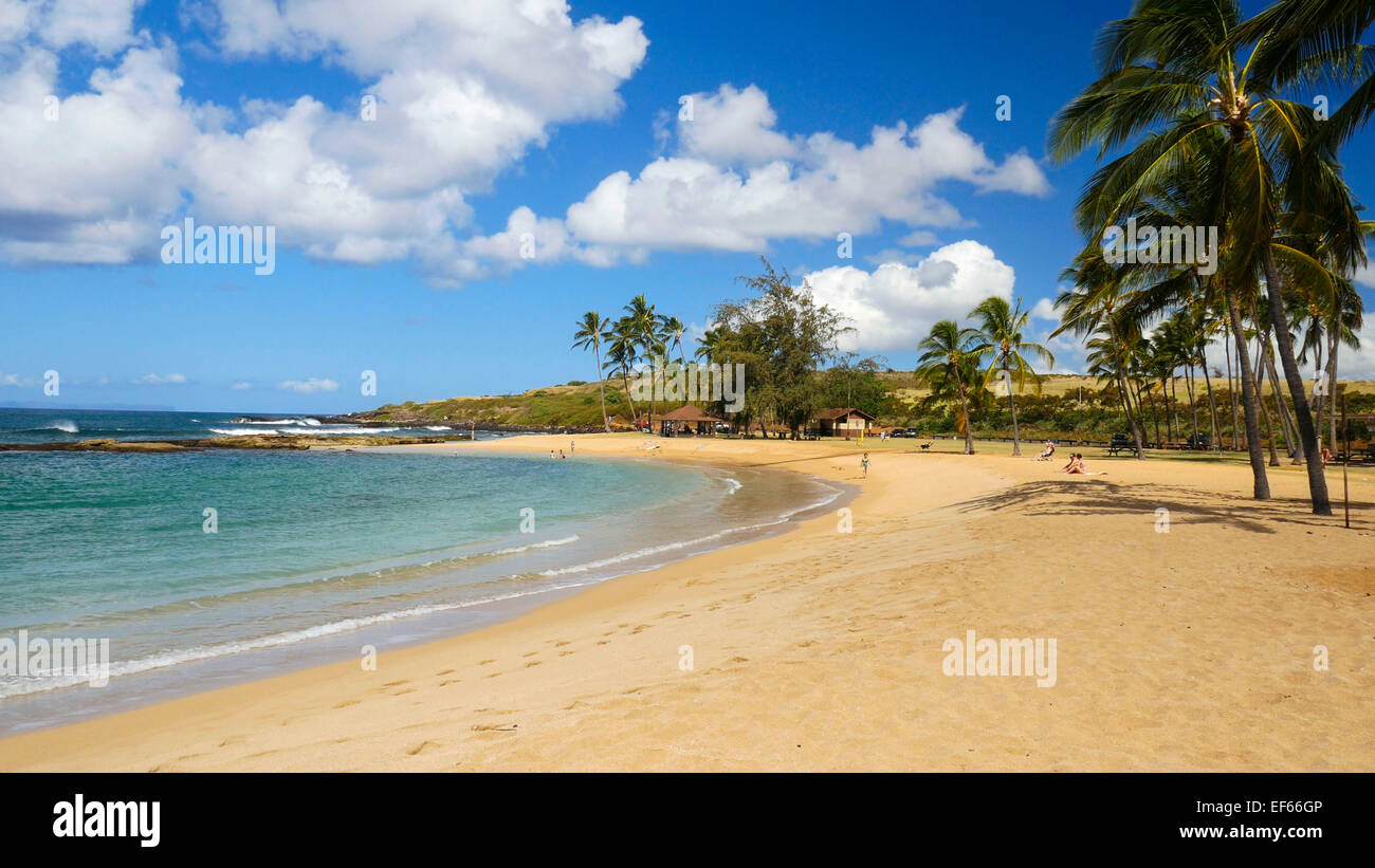 Salt Pond Strand, Park, Hanapepe, Kauai, Hawaii Stockfoto