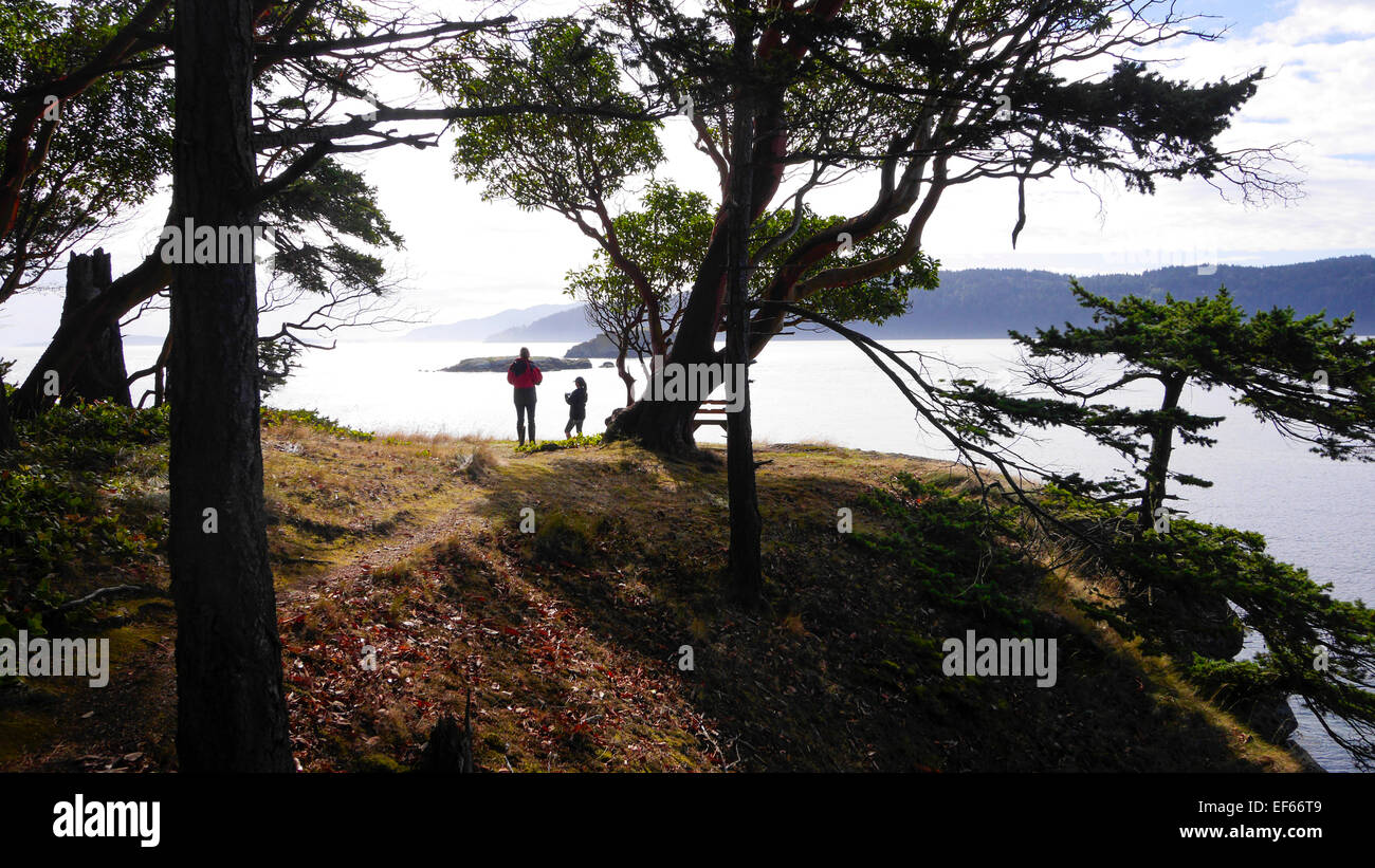 Clark Island, San Juan Islands, Puget Sound, Washington State Stockfoto