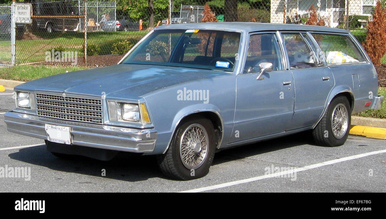 Chevrolet Malibu Wagon Stockfotos Chevrolet Malibu Wagon