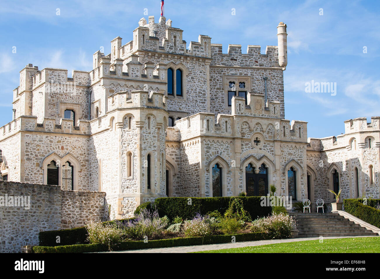 Schloss Hardelot, Frankreich Stockfoto