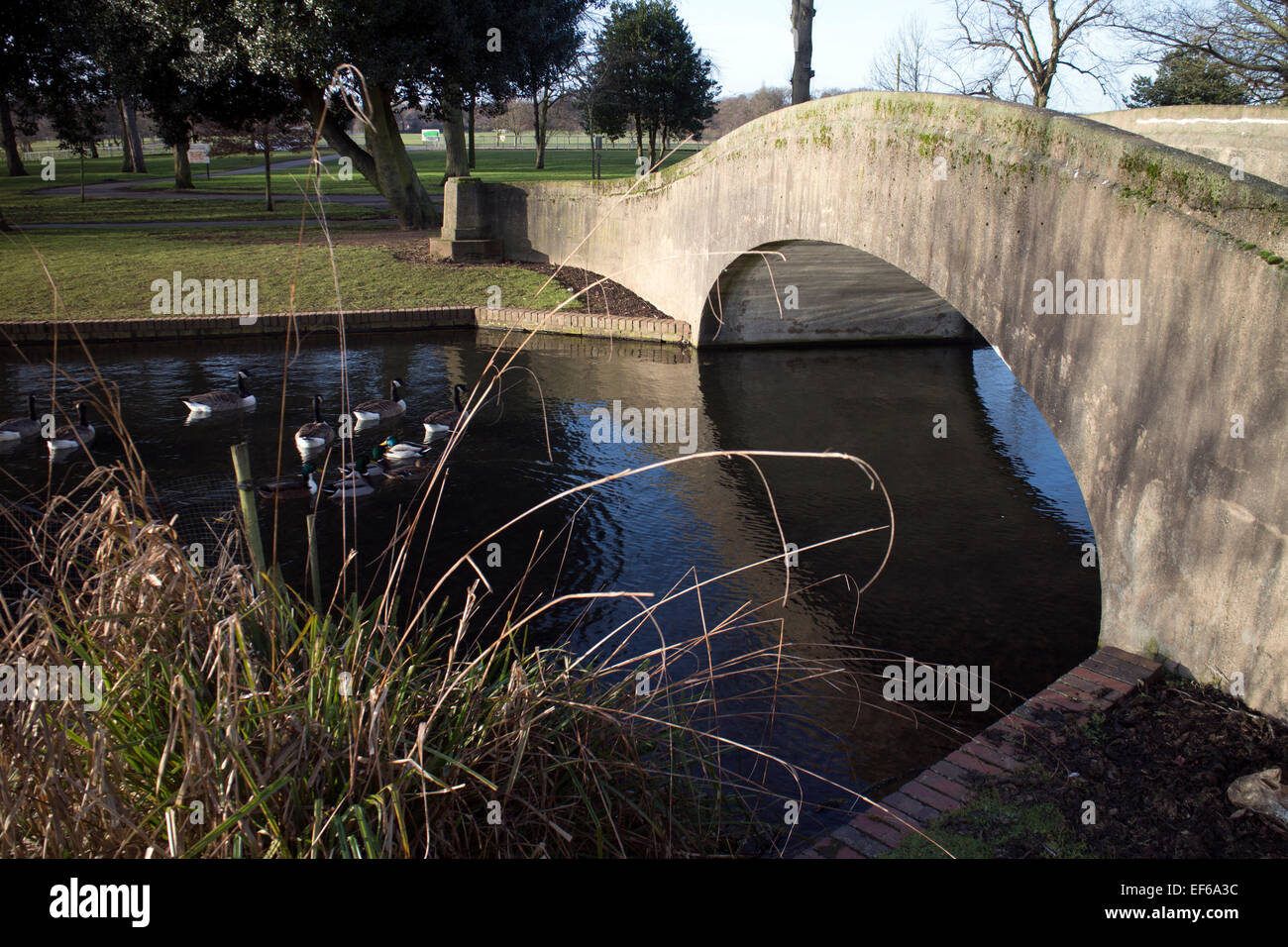 Perry Hall Park, Newcastle, Birmingham, UK Stockfoto