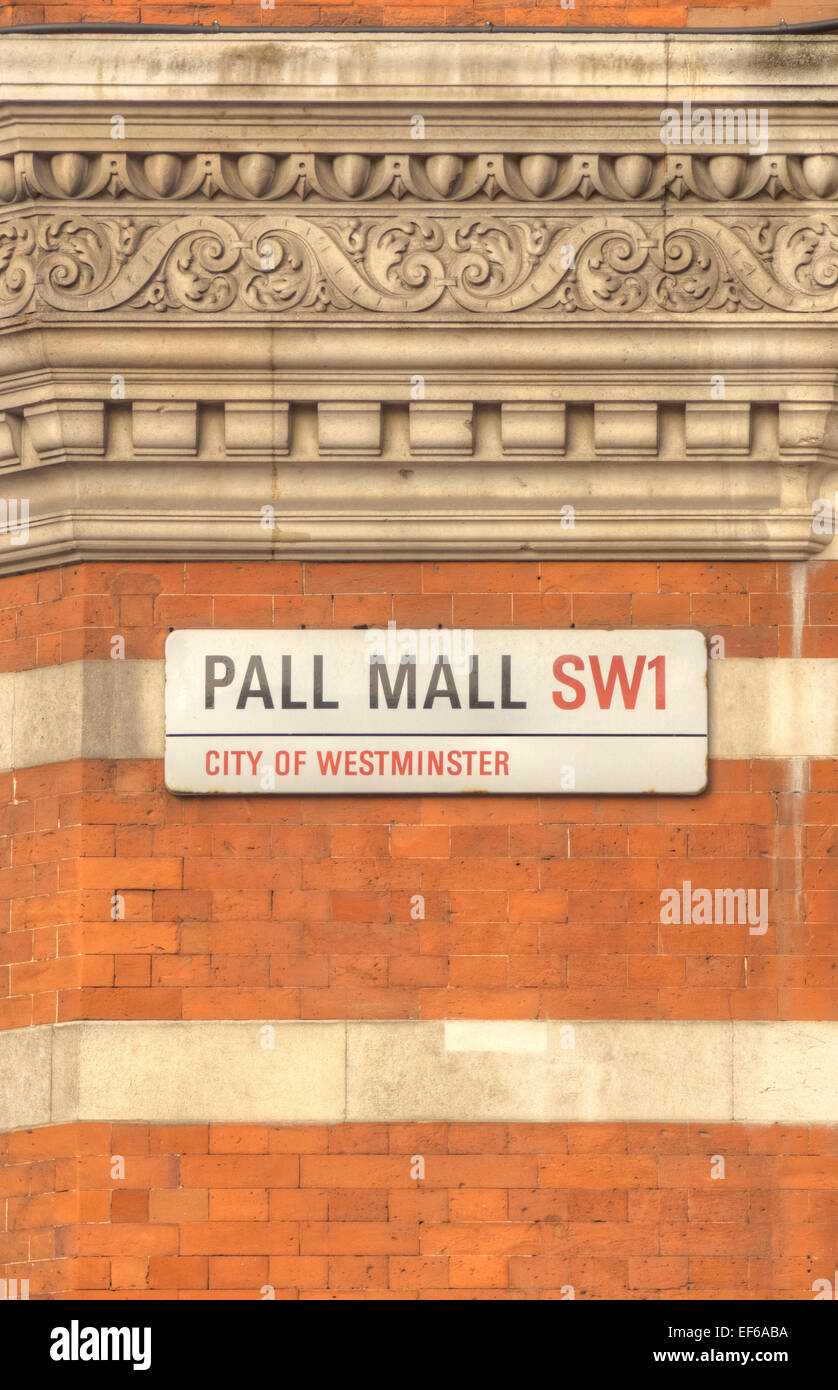 Pall Mall London Stockfoto