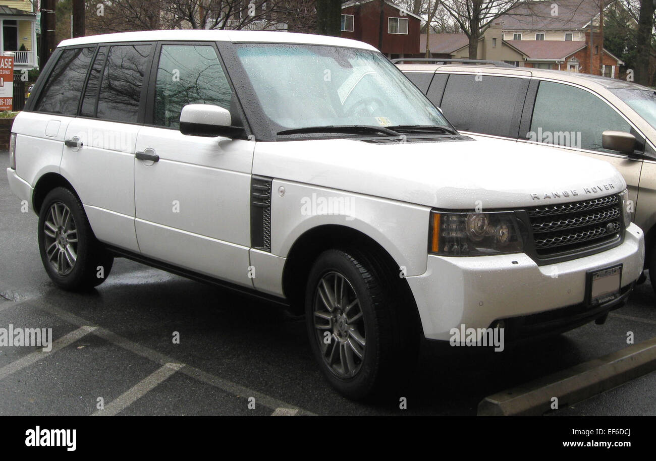 2010 2012 Range Rover 02 16 2012 Stockfoto