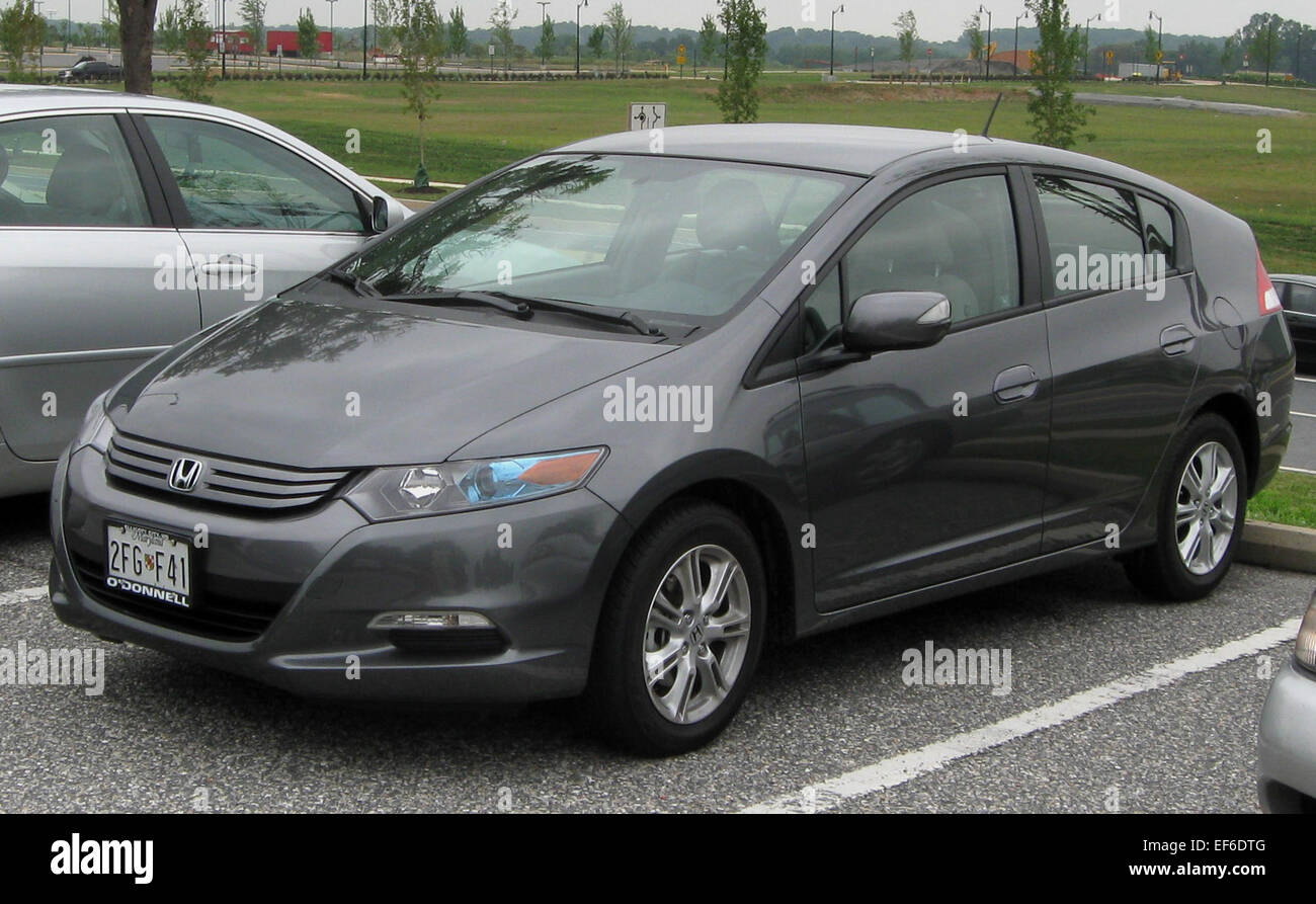 2010 Honda Insight Ex 08 28 2009 Stockfoto Bild 78203904