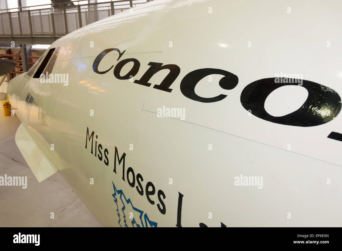 British Aircraft Corporation, Concorde, G-AXDN Stockfoto