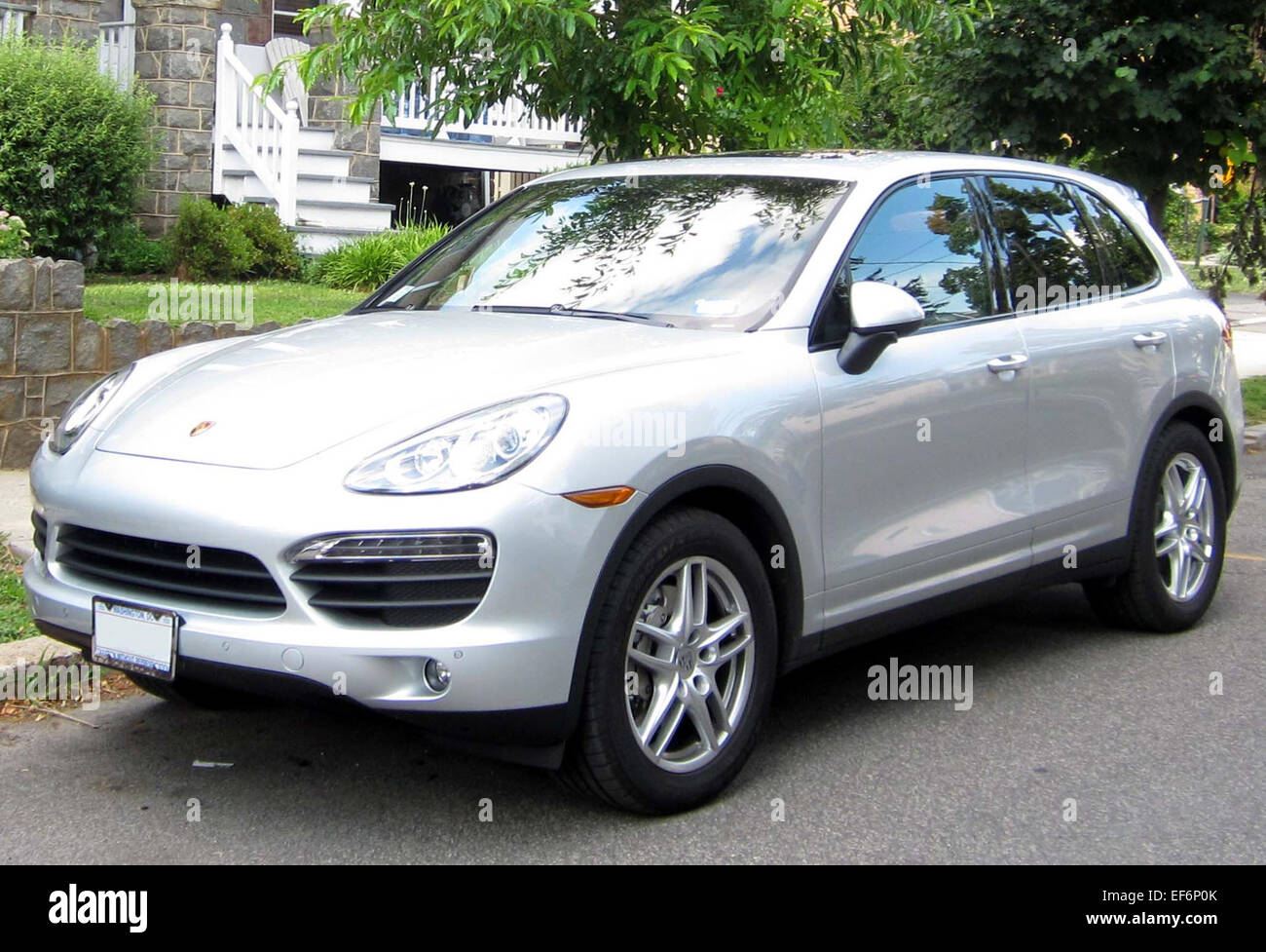 Porsche Cayenne 06 14 2012 Stockfoto