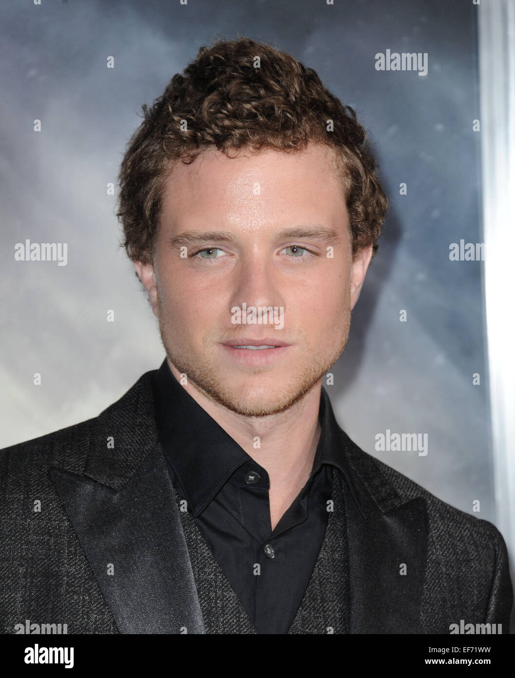 Los Angeles, Kalifornien, USA. 27. Januar 2015. Jonny Weston Teilnahme an der Los Angeles Premiere von '' Projekt Almanach '' statt im TCL Chinese Theatre in Hollywood, Kalifornien am 27. Januar 2015. 2015-Credit: D. Long/Globe Fotos/ZUMA Draht/Alamy Live-Nachrichten Stockfoto